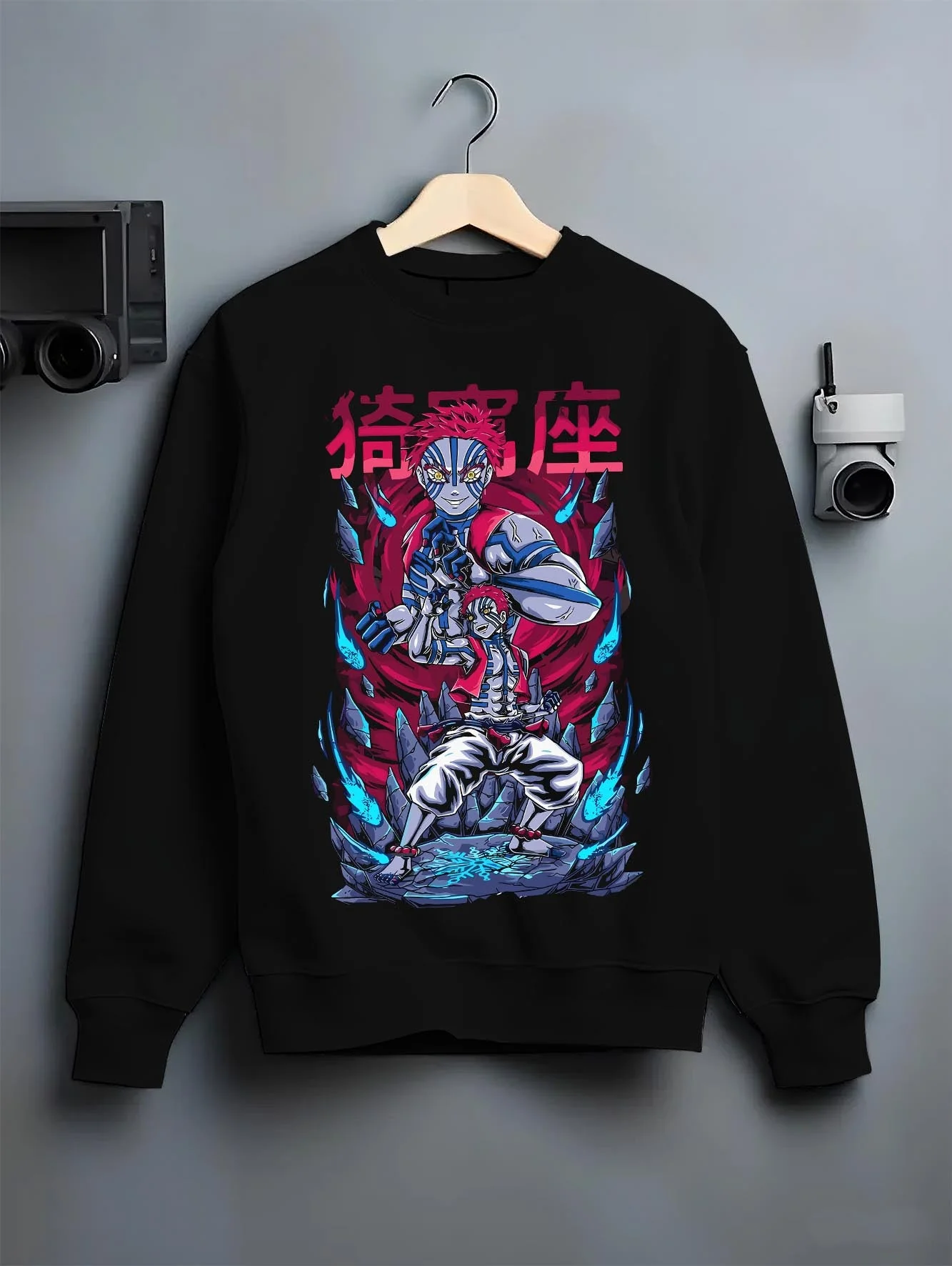 Akaza Upper Rank Demon Slayer Kimetsu no Yaiba Anime Hoodie - Image 5