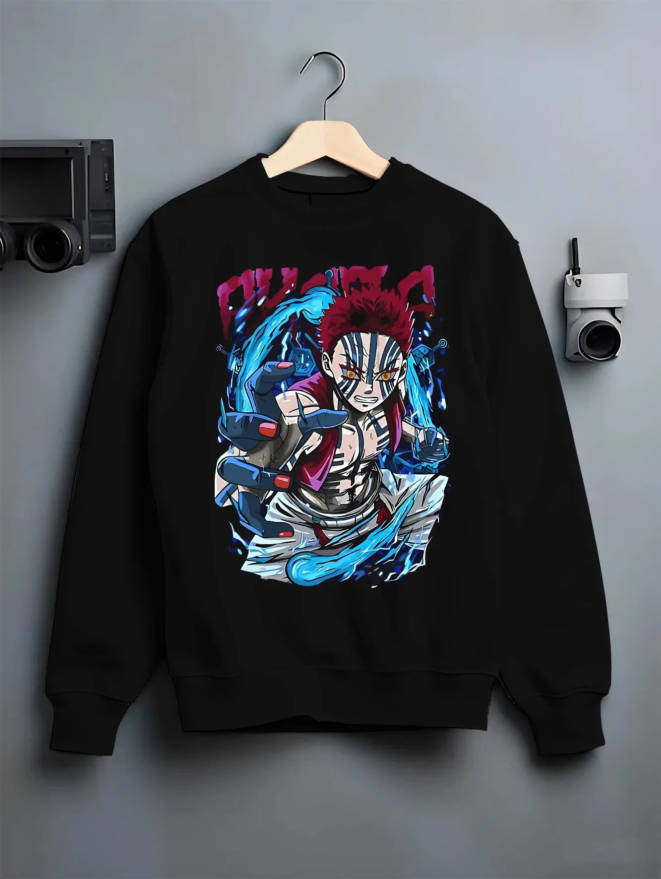 Akaza Upper Moon Three Demon Slayer Hoodie - Image 6