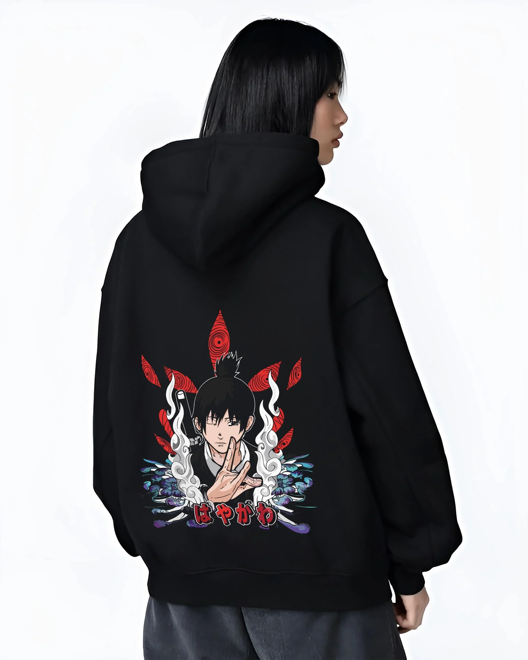 Aki Chainsaw Man Hoodie Fiery Devil Contract Flame - Image 3