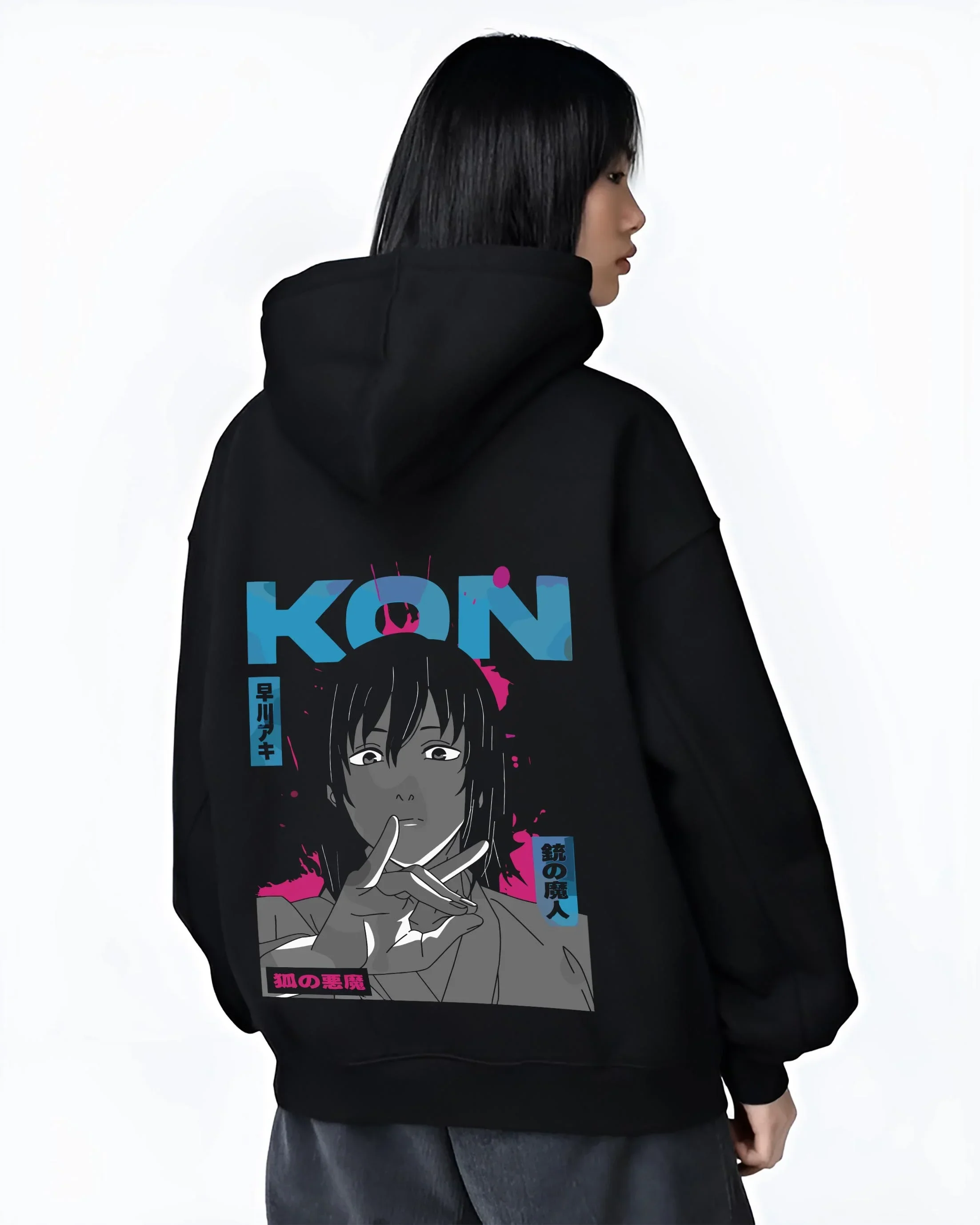 Aki Chainsaw Man Hoodie Calm Determined Devil Hunter - Image 3