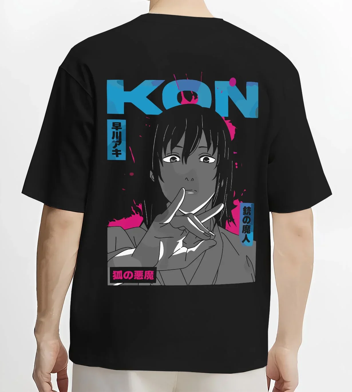 Aki Chainsaw Man Hoodie Calm Determined Devil Hunter - Image 4