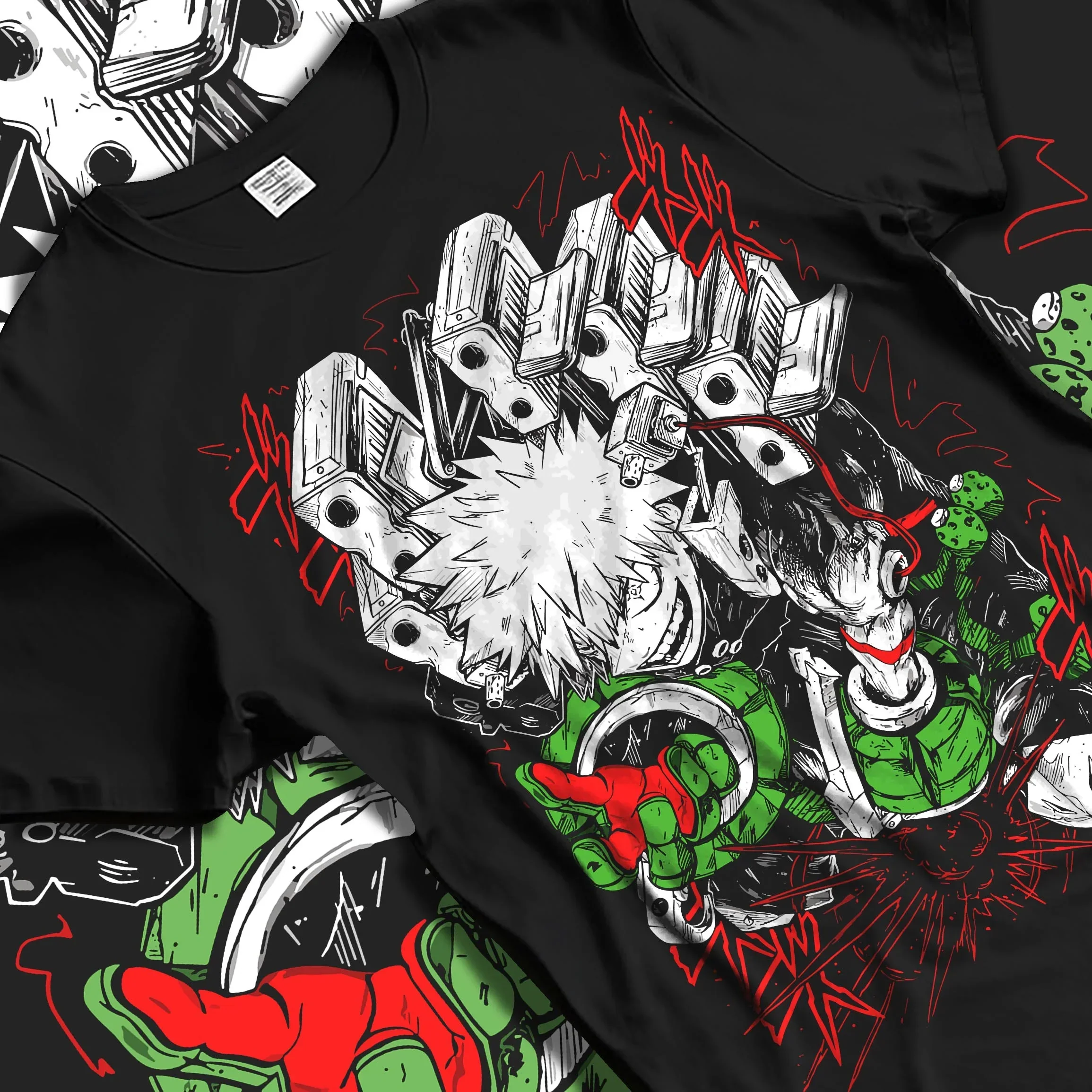 My Hero Academia Bakugo Hoodie Fierce Explosion Jumper - Image 5