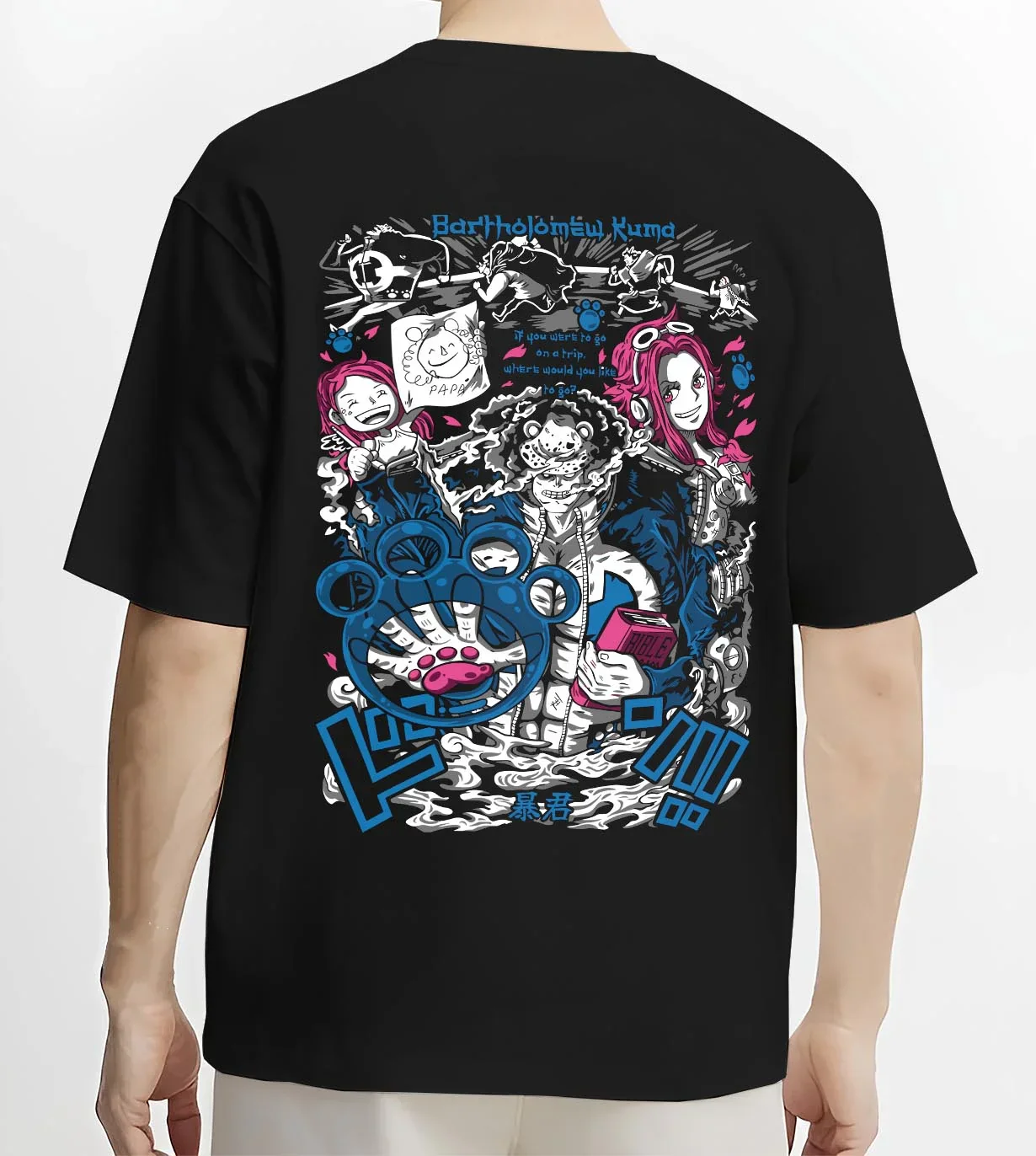 Bartholomew Kuma Hoodie One Piece Warlord - Image 4