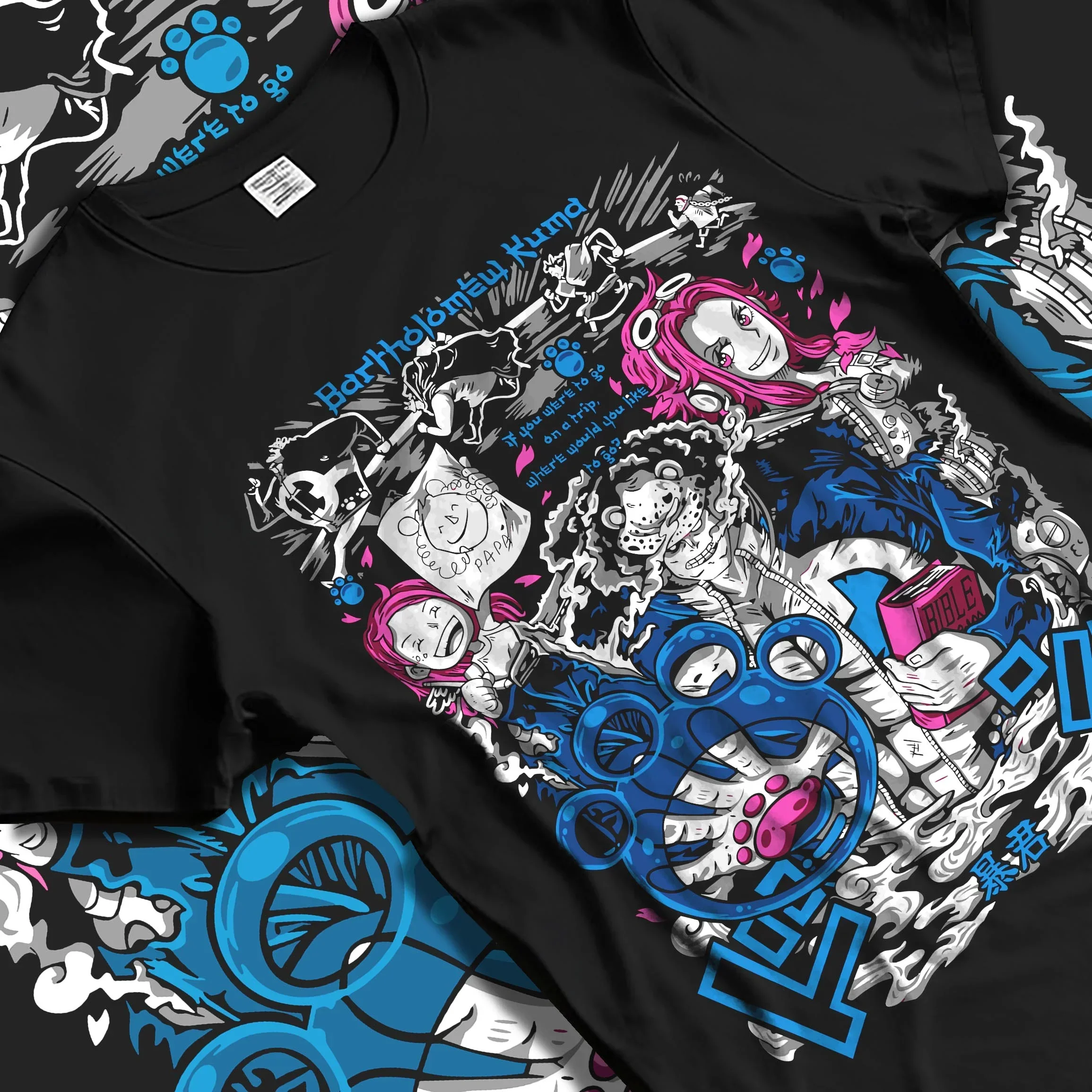 Bartholomew Kuma Hoodie One Piece Warlord - Image 5