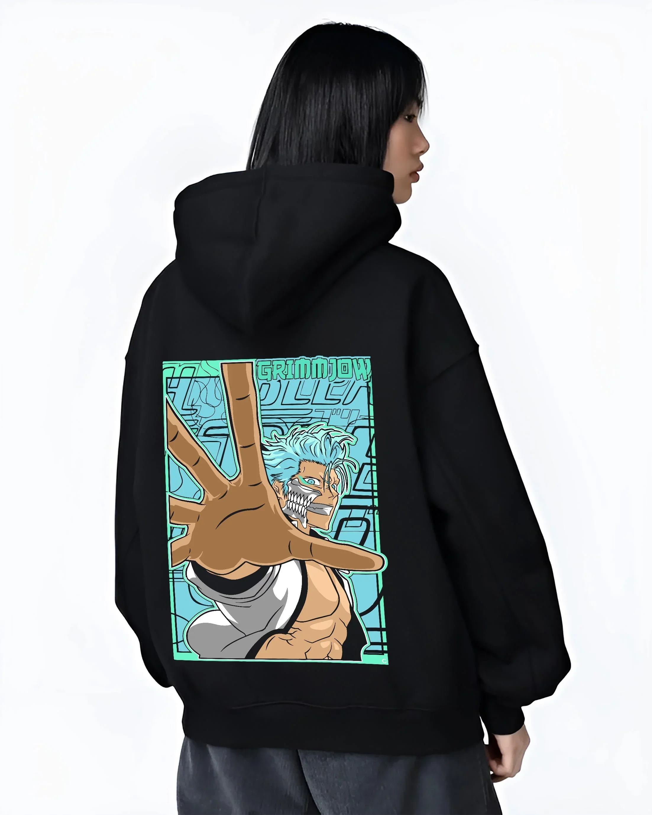 Bleach Hoodie Grimmjow Jaegerjaquez Panther Jumper - Image 3