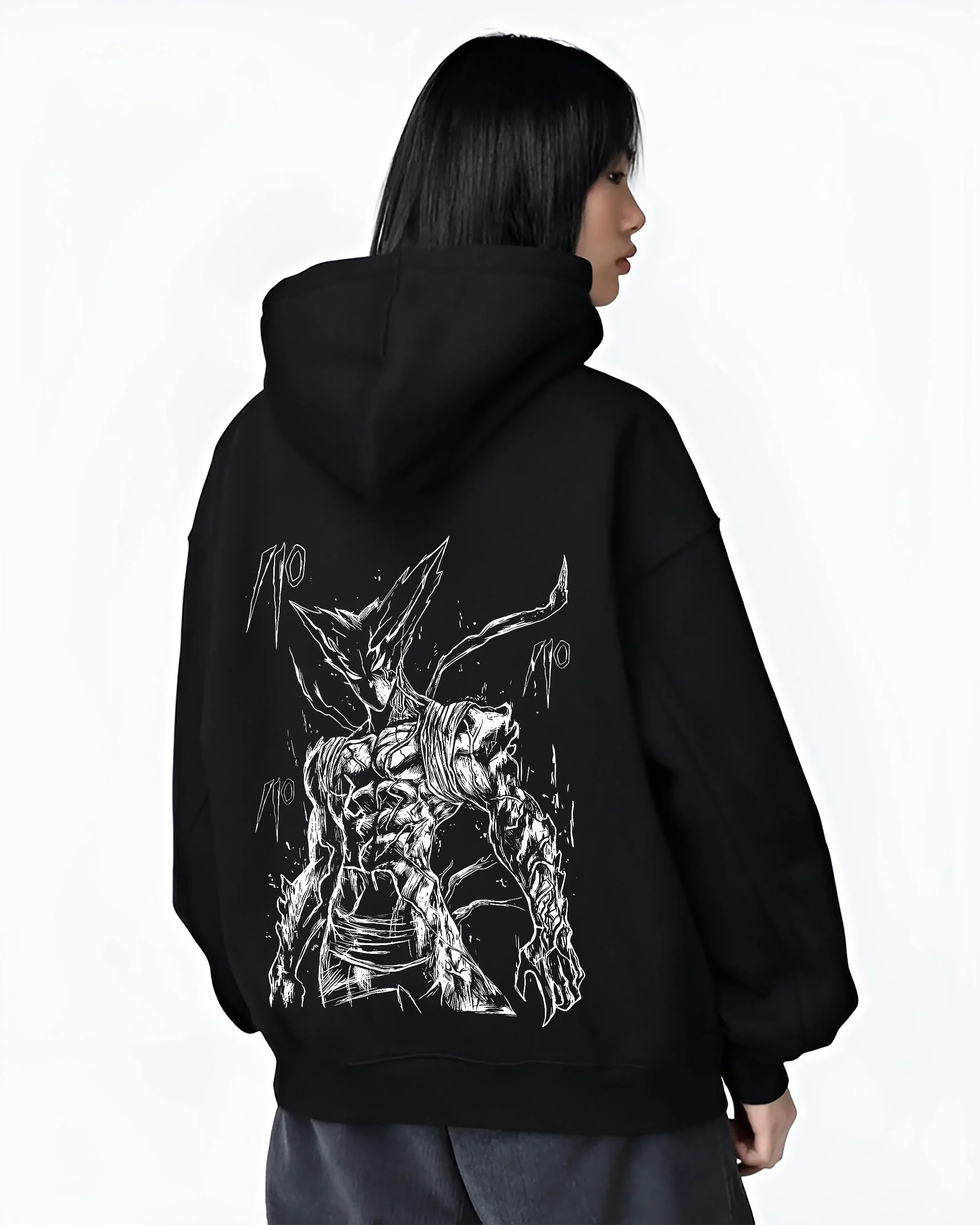 Bleach Hoodie Hollow Ichigo Silver Form Jumper - Image 3