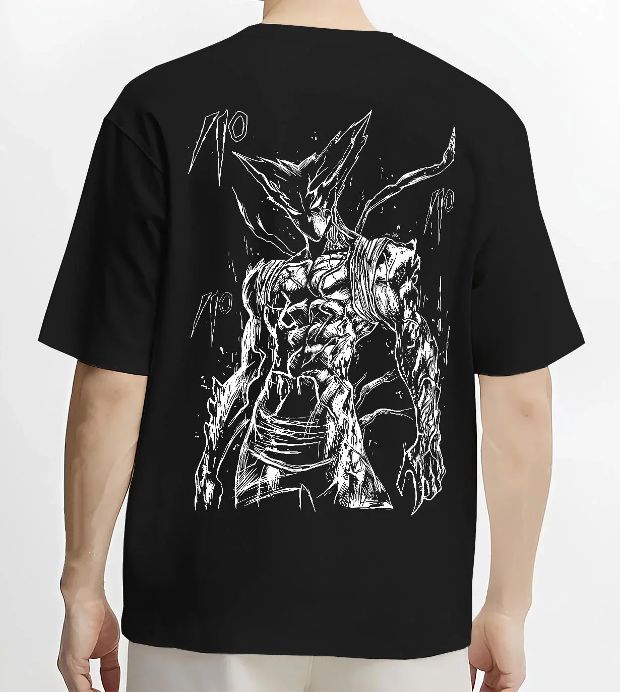 Bleach Hoodie Hollow Ichigo Silver Form Jumper - Image 4