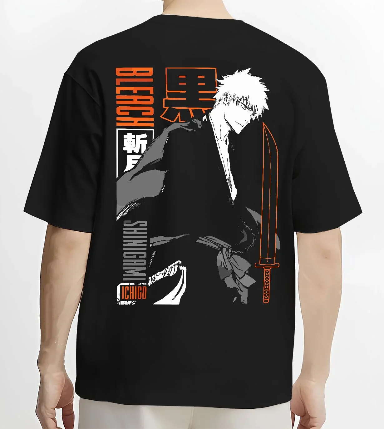 Bleach Hoodie Ichigo Kurosaki Bankai Shadow Jumper - Image 4