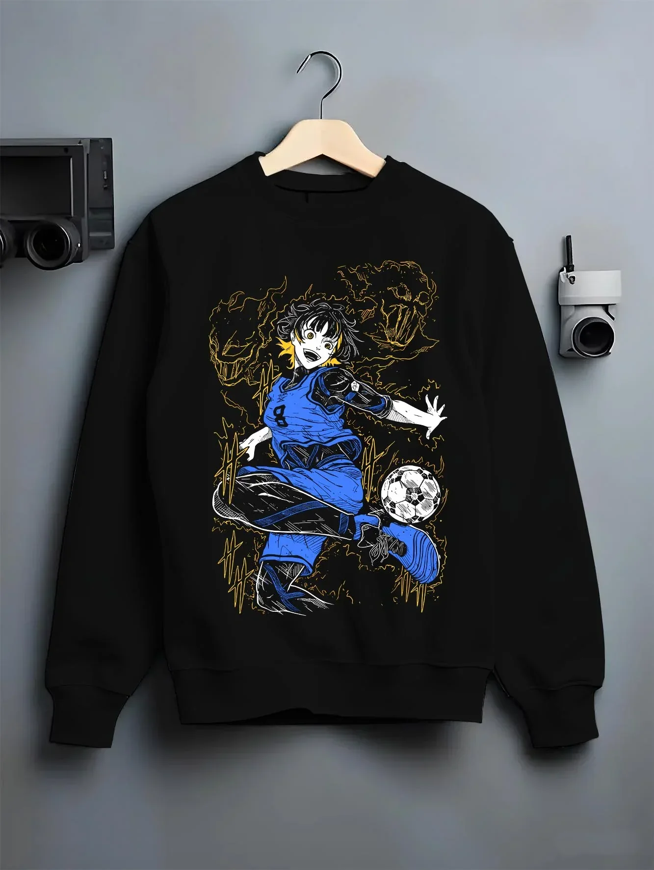 Blue Lock Bachira Hoodie Dynamic Soccer Striker Jumper - Image 6