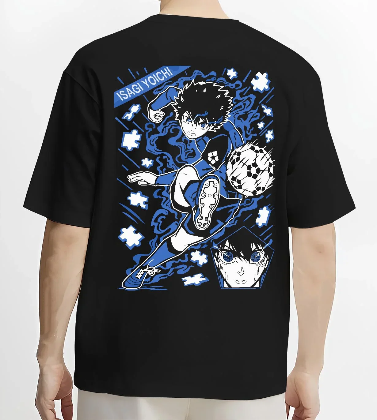 Blue Lock Hoodie Isagi Yoichi Goal Kick Jumper - Image 4