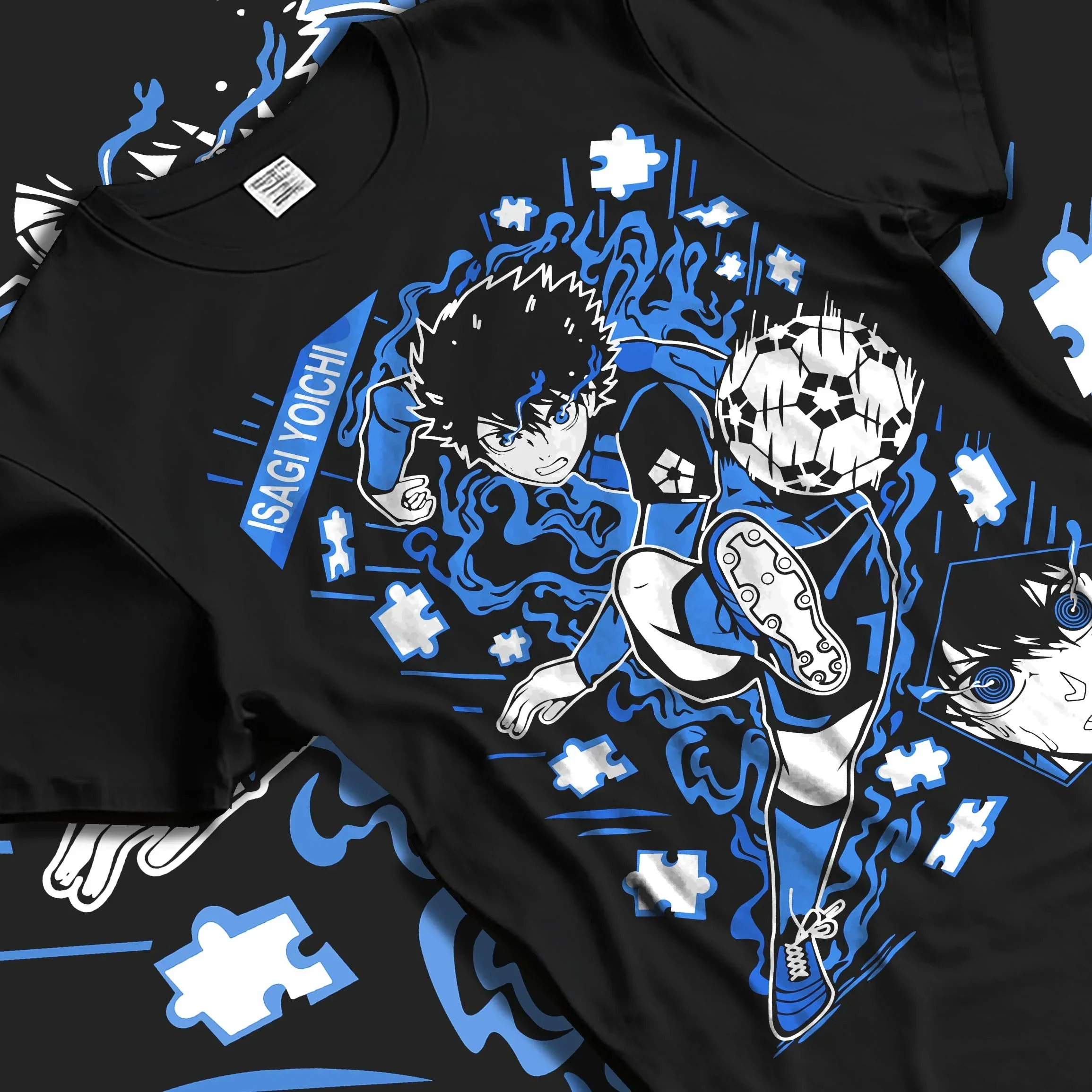 Blue Lock Hoodie Isagi Yoichi Goal Kick Jumper - Image 5