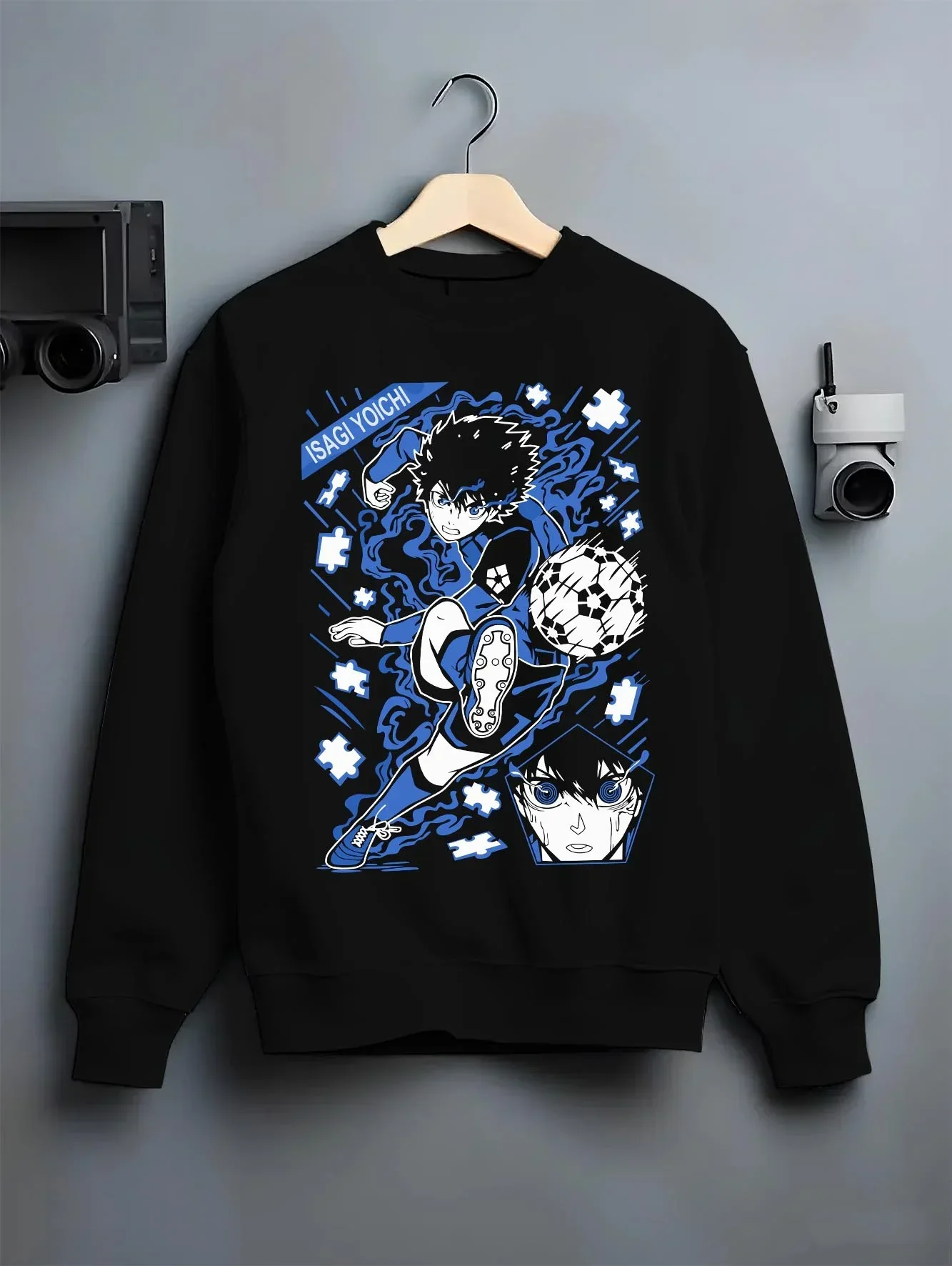 Blue Lock Hoodie Isagi Yoichi Goal Kick Jumper - Image 6