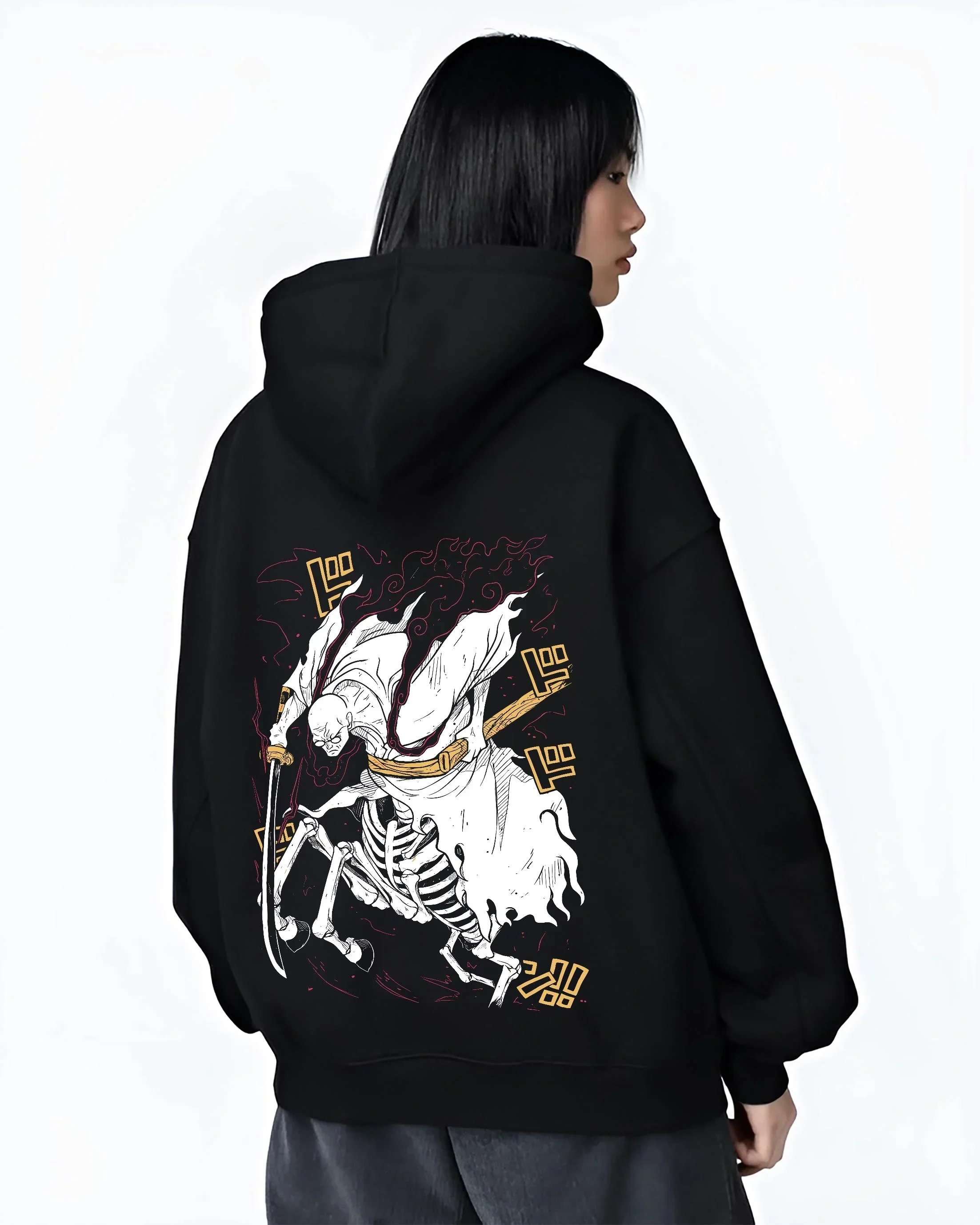 One Piece Hoodie Brook Soul King Rising Jumper - Image 3