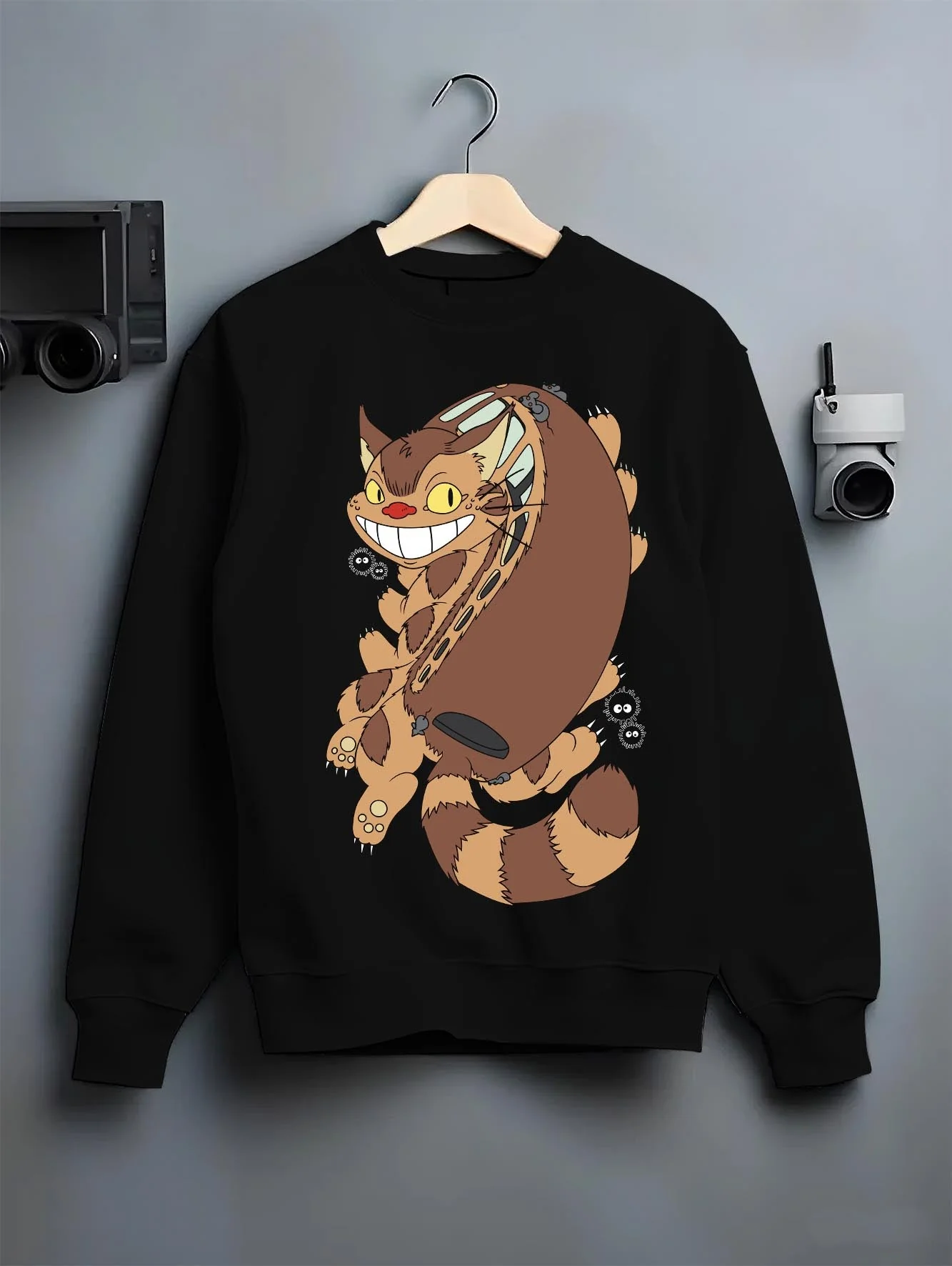 Catbus My Neighbour Totoro Studio Ghibli Retro Hoodie - Image 6