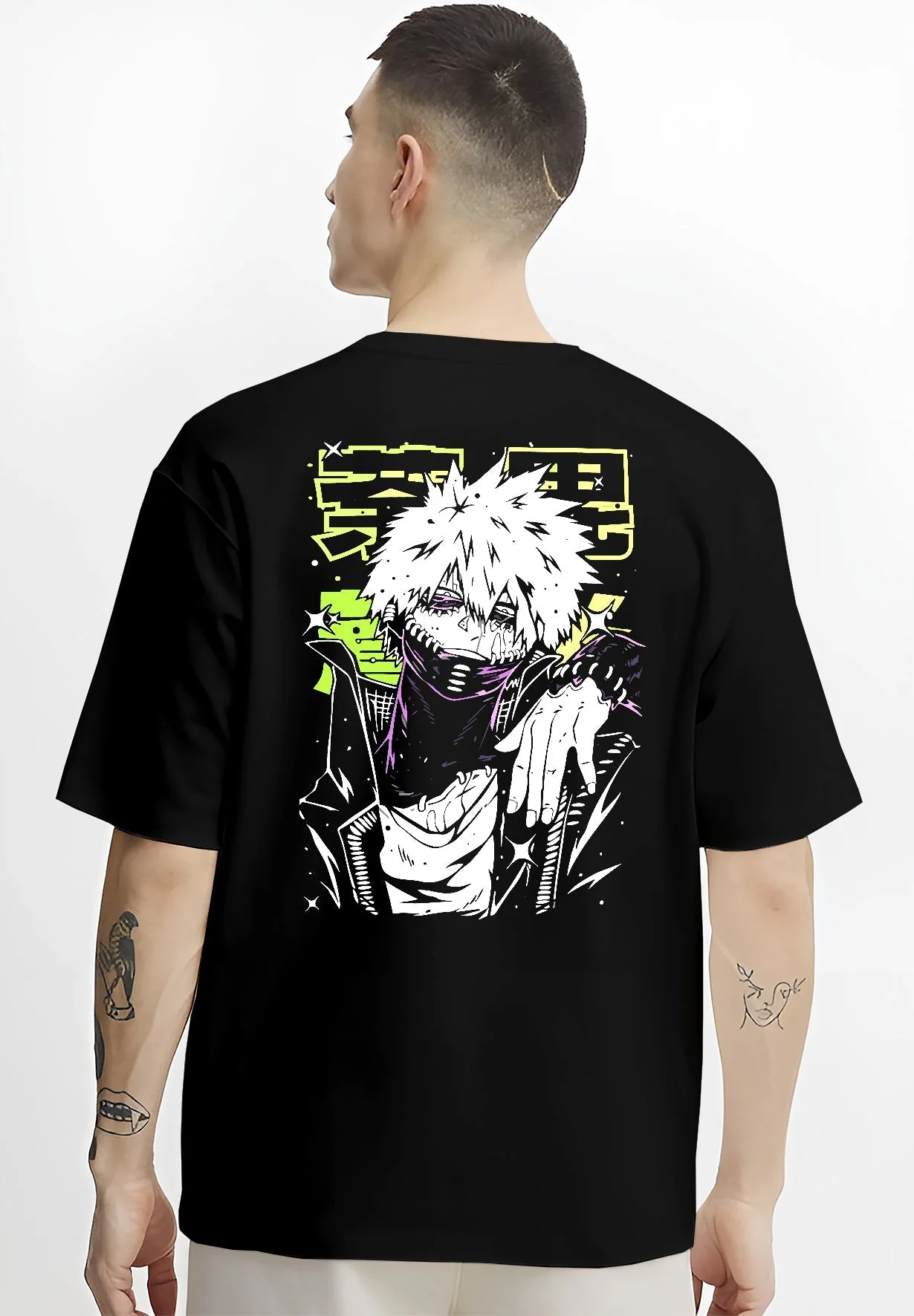 Dabi Blue Flame Villain My Hero Academia Anime Hoodie - Image 4