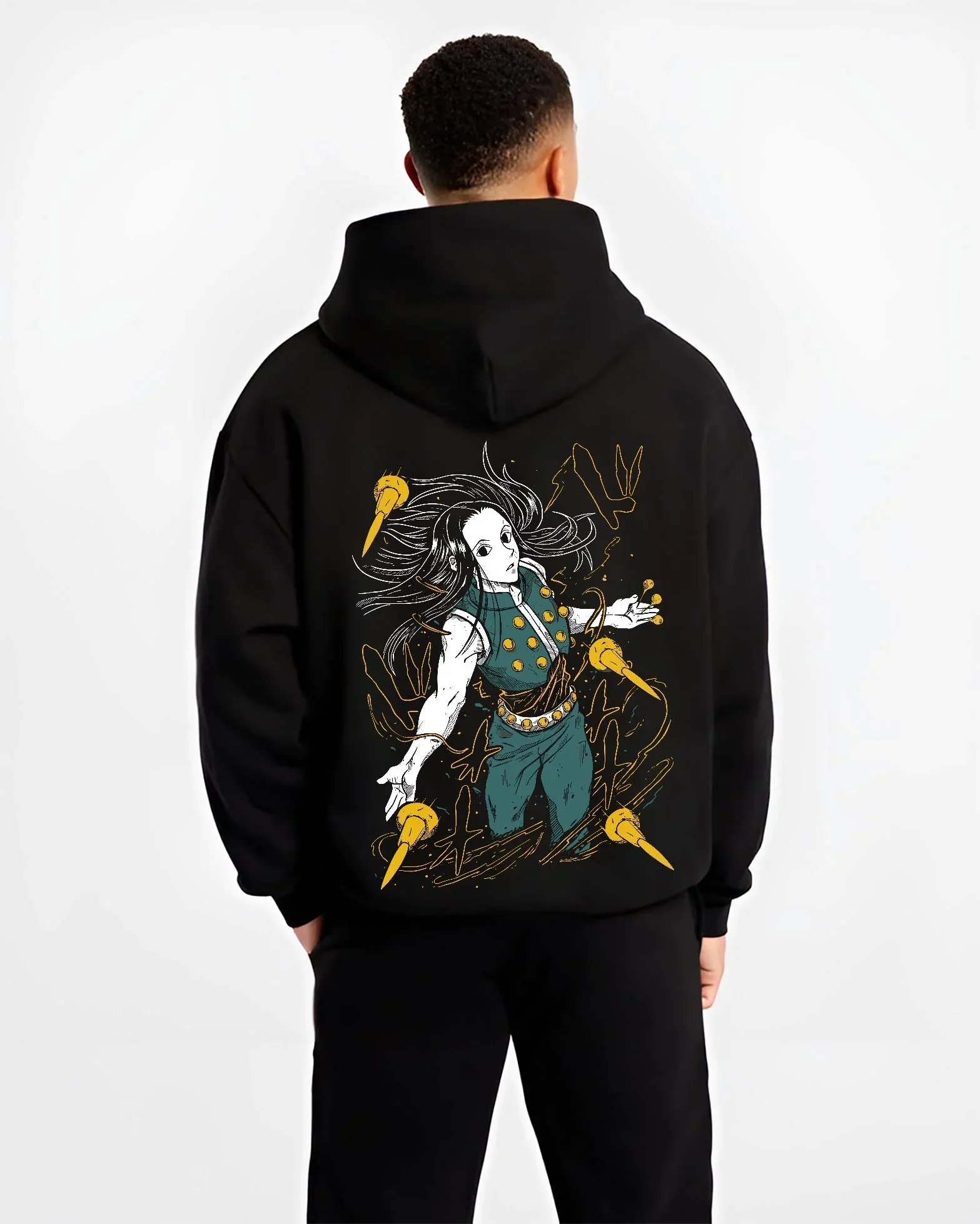 Daki Demon Slayer Hoodie Upper Moon Demon - Image 2