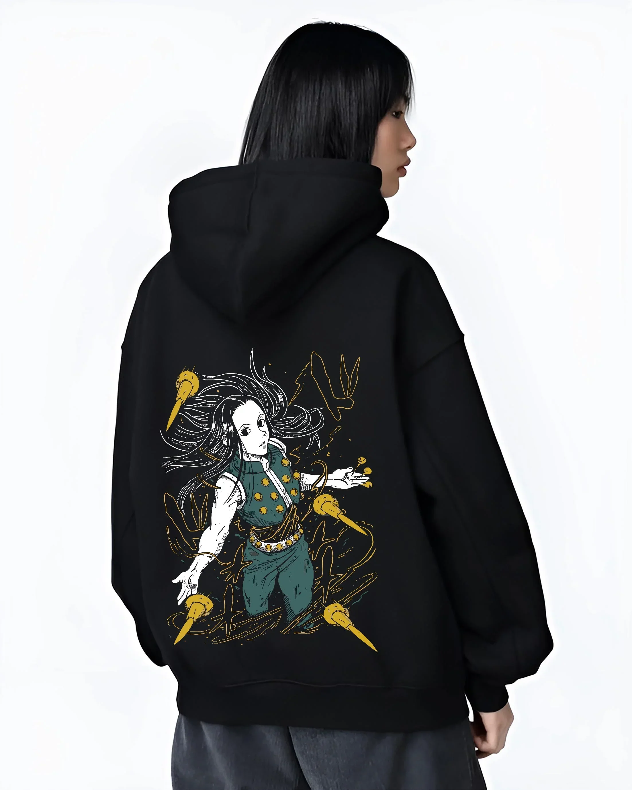 Daki Demon Slayer Hoodie Upper Moon Demon - Image 3