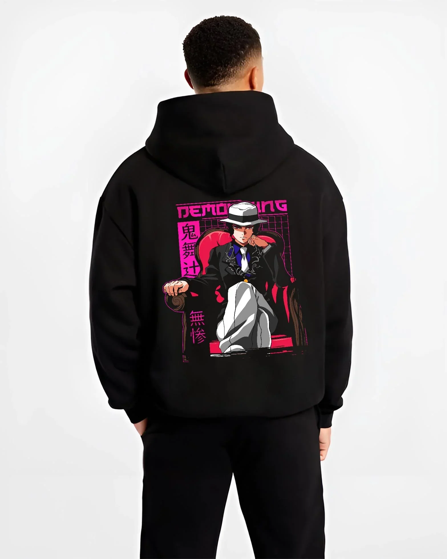 Demon Slayer Muzan Hoodie Final Form Anime Jumper - Image 2