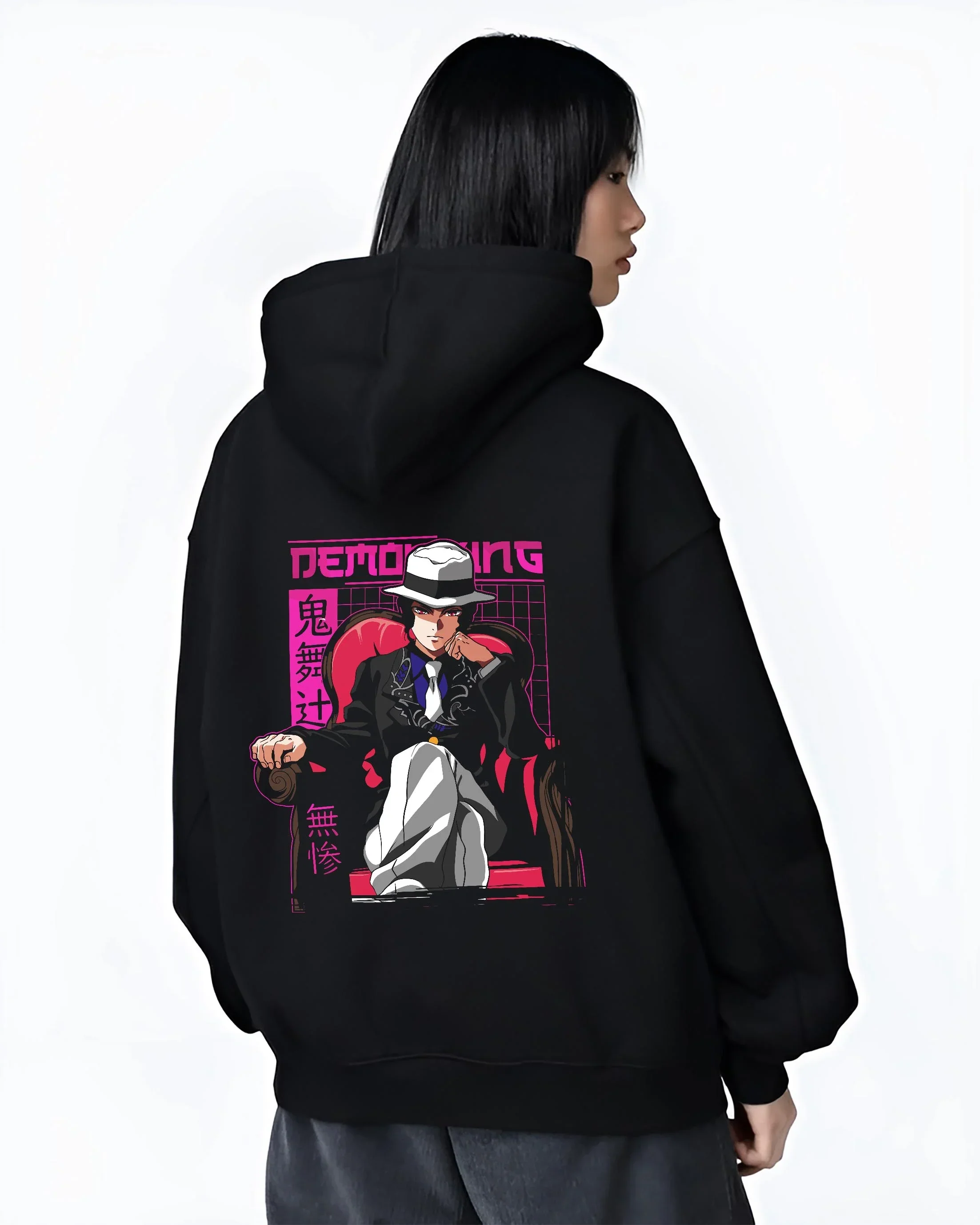 Demon Slayer Muzan Hoodie Final Form Anime Jumper - Image 3