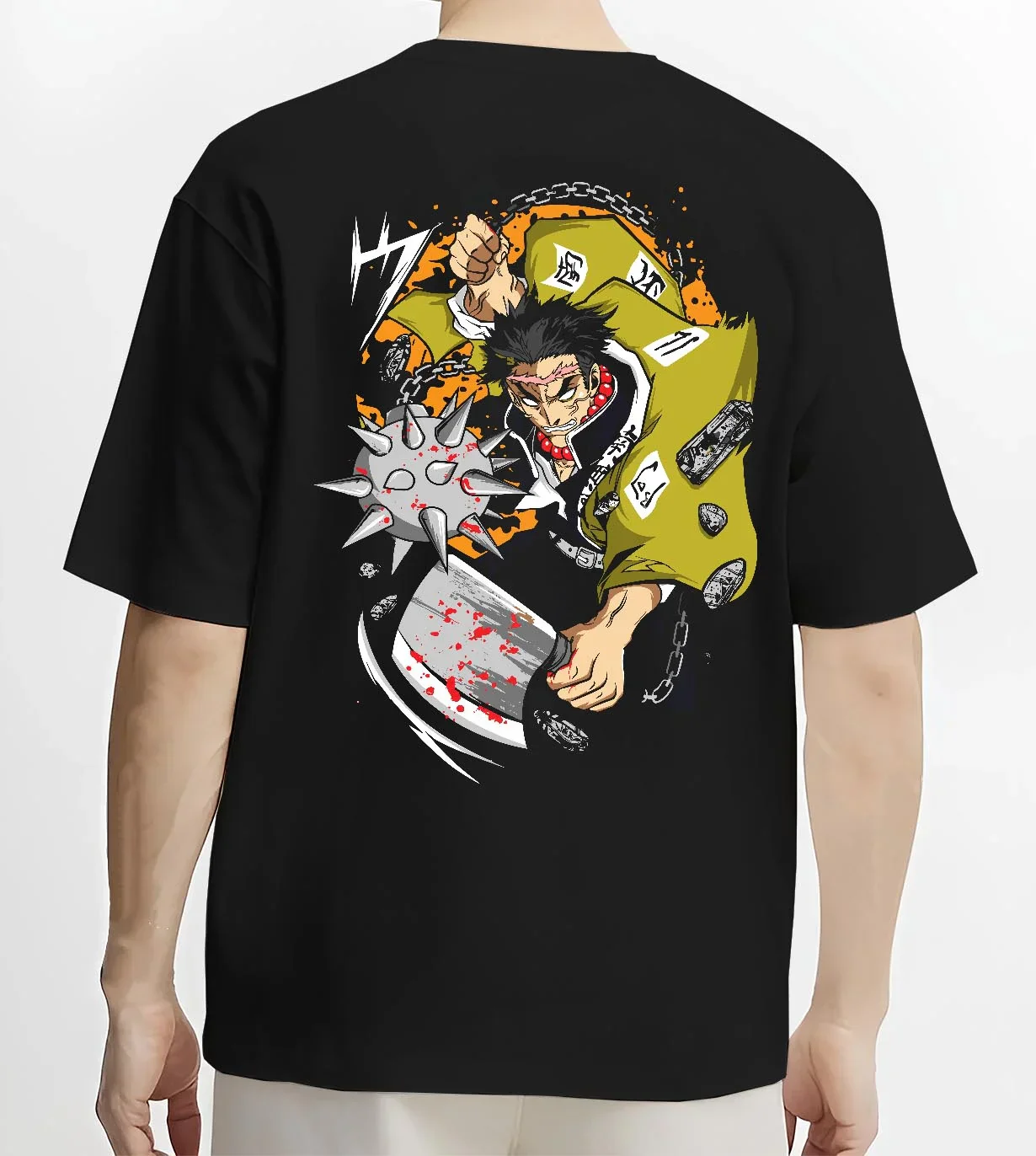Chainsaw Man Hoodie Denji Chainsaw Hero Jumper - Image 4
