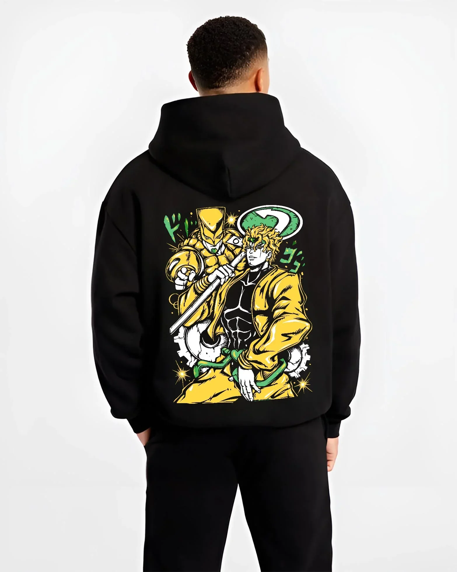 Dio Brando Hoodie JoJo’s Bizarre Adventure Stardust Battle - Image 2