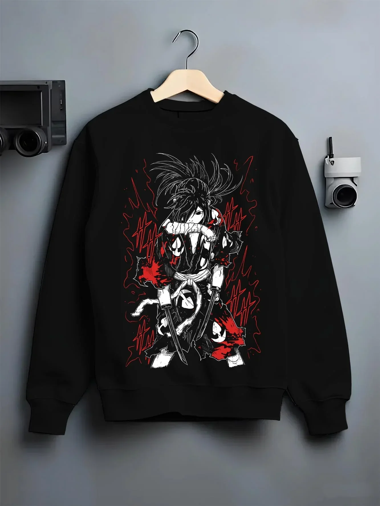 Dororo Hoodie Hyakkimaru Sword Fighter Jumper - Image 6