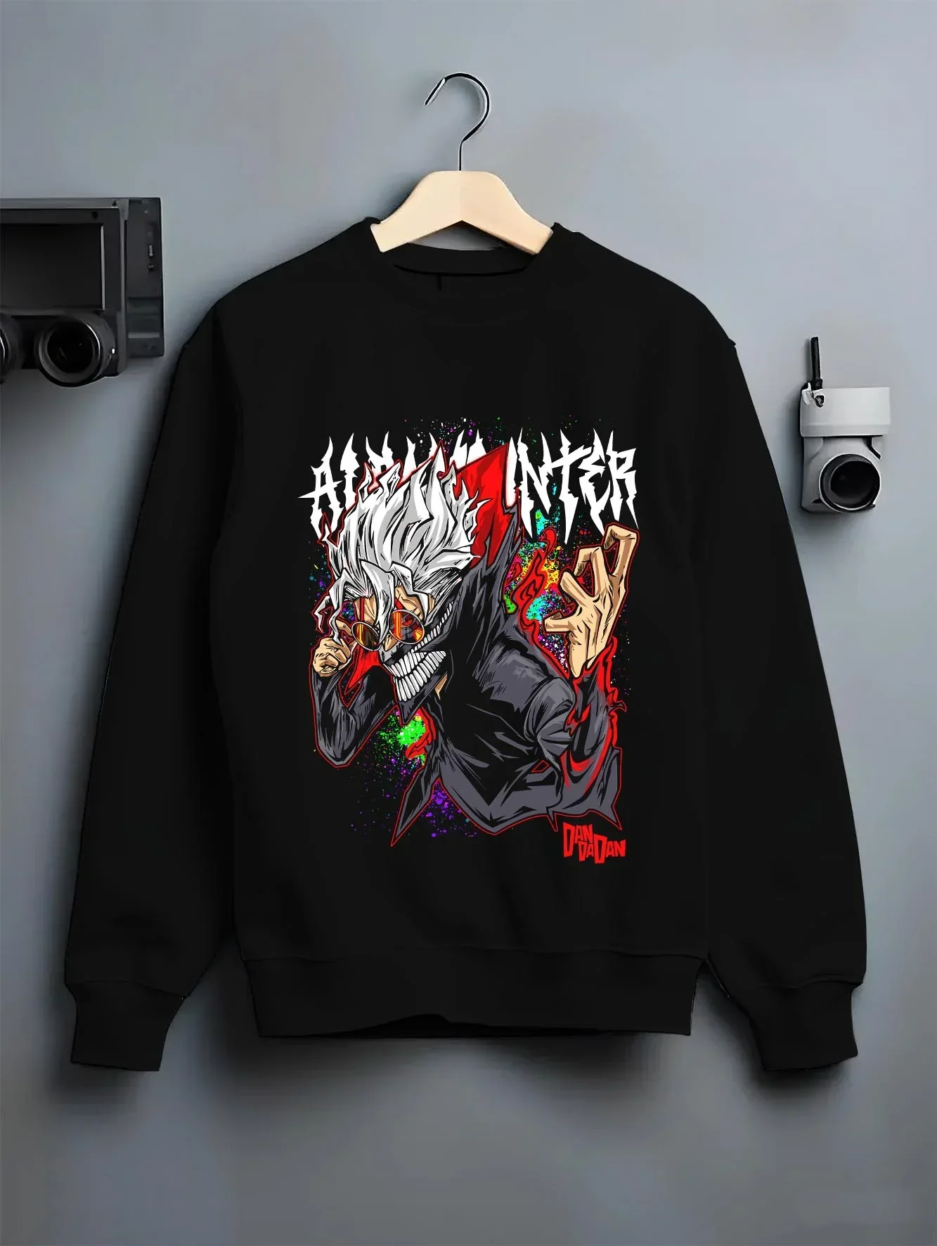 Evil Spirit Hoodie Dandadan Horror Monster Scene - Image 6