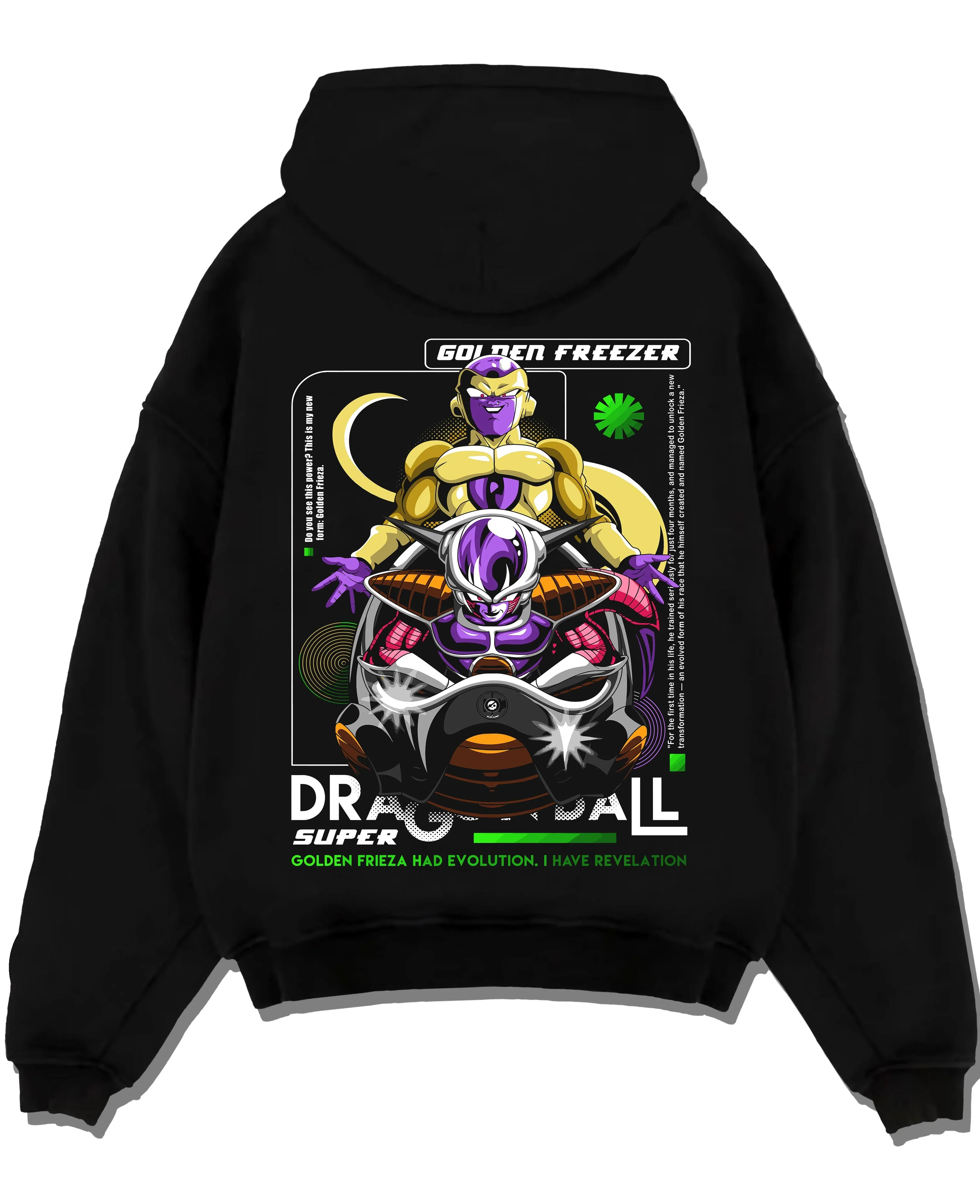 Frieza Dragon Ball Z Hoodie Golden Final Form Power