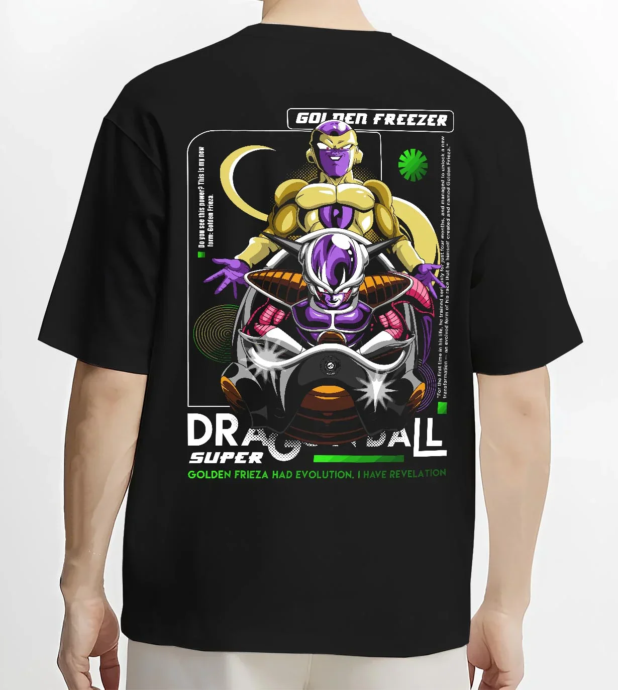 Frieza Dragon Ball Z Hoodie Golden Final Form Power - Image 4