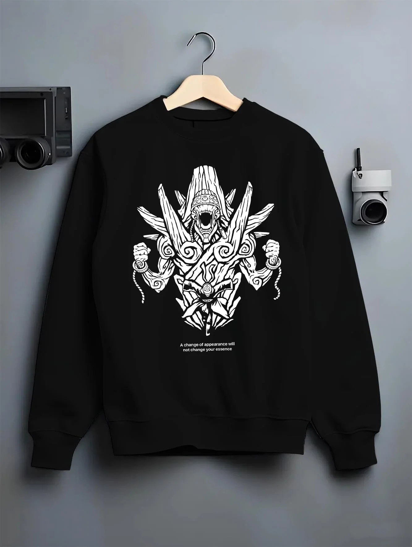 Gedo Mazo Ten-Tails Naruto Shippuden Statue Hoodie - Image 6