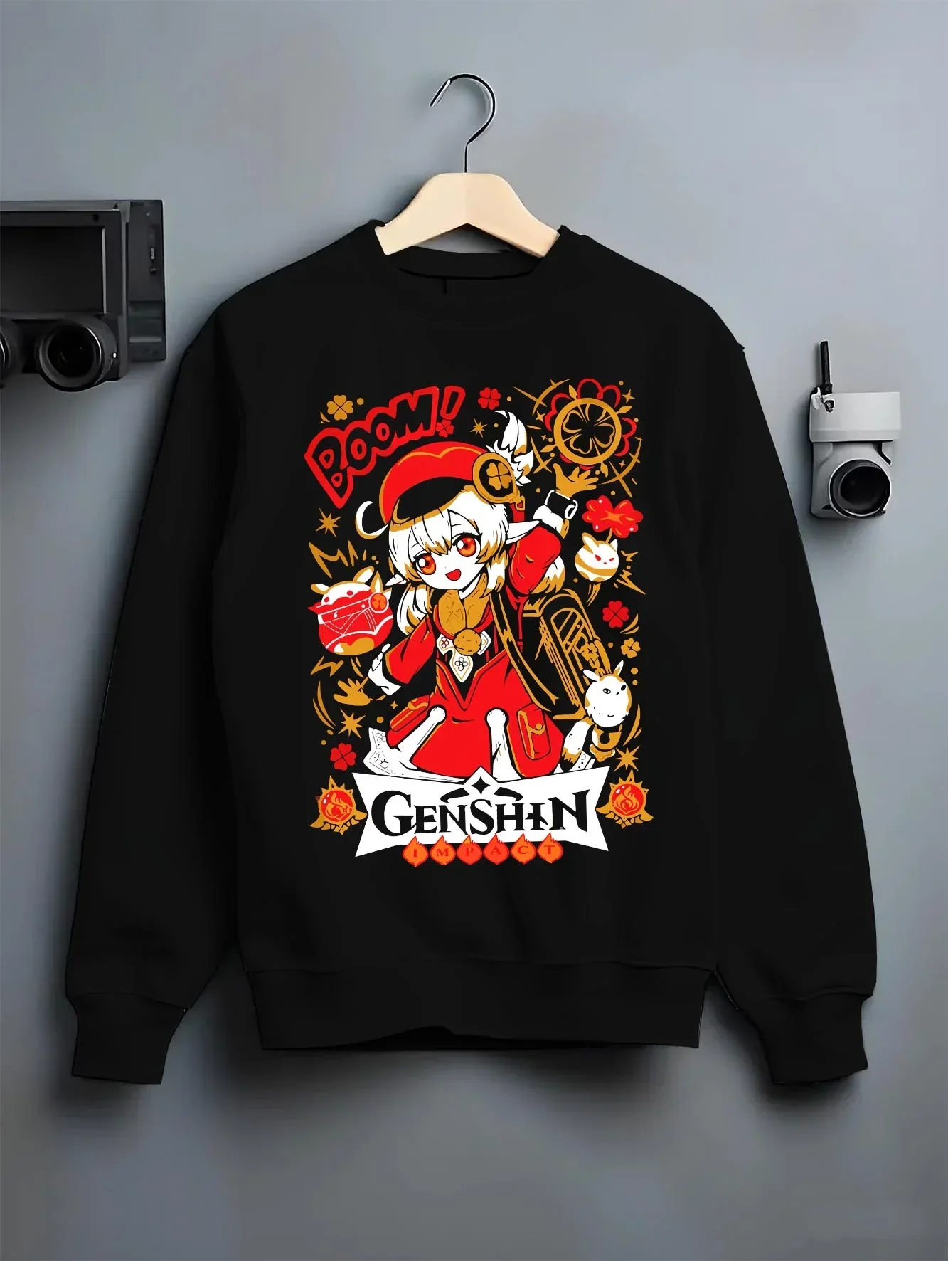 Genshin Impact Hoodie Klee Bombastic Attack Jumper - Image 6