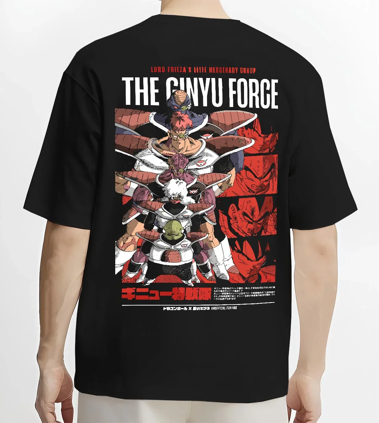 Dragon Ball Z Hoodie Ginyu Force Squad Battle Pose - Image 4