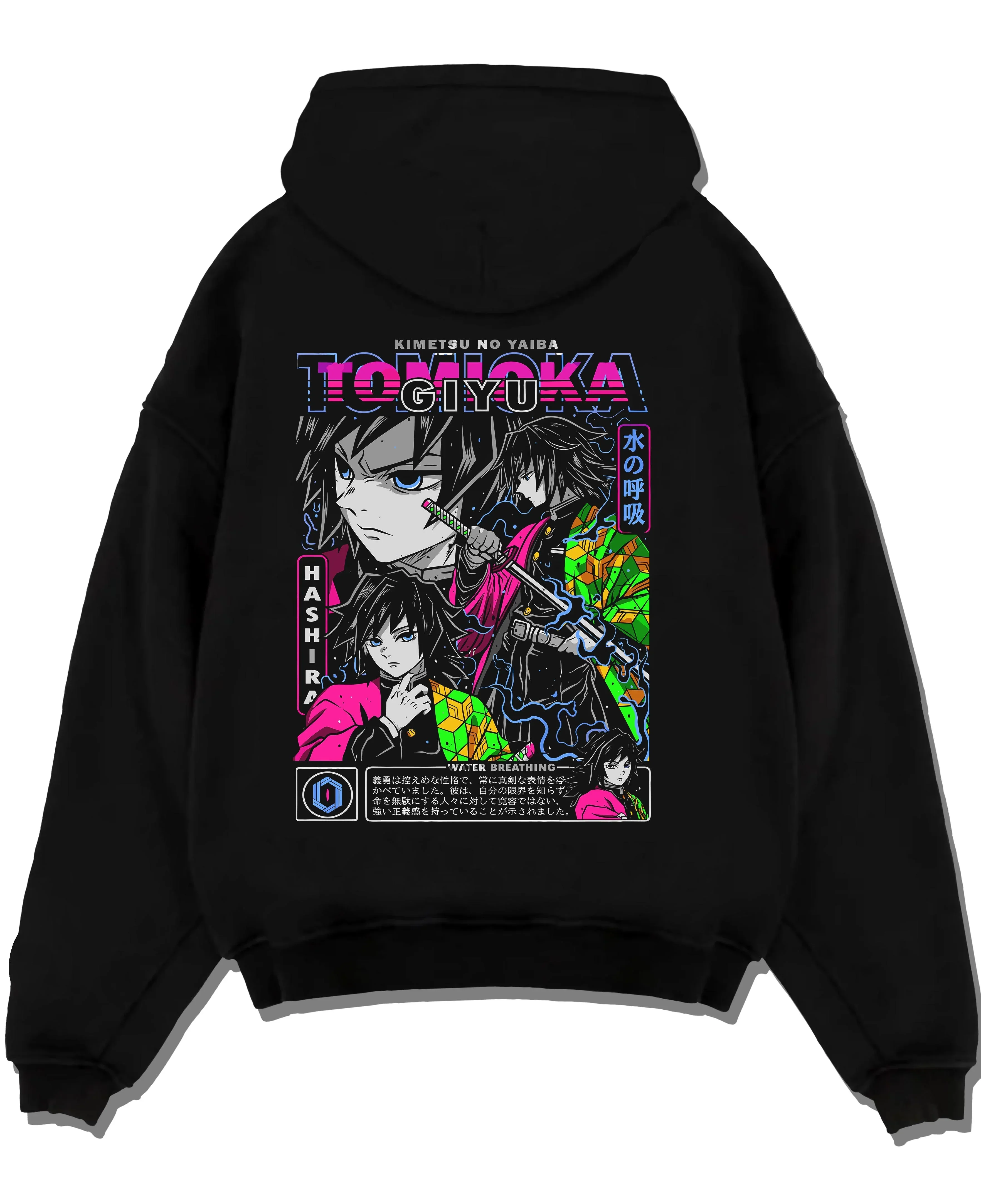 Giyu Tomioka Demon Slayer Hoodie Hashira Guard