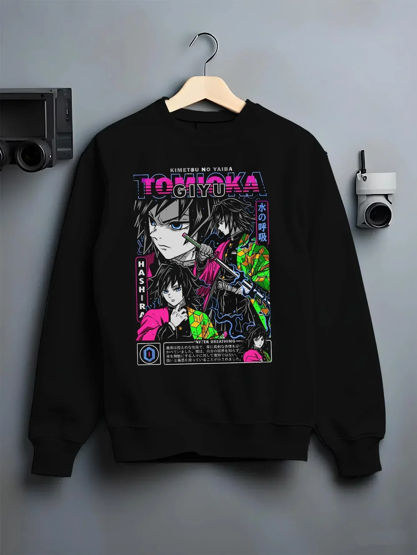 Giyu Tomioka Demon Slayer Hoodie Hashira Guard - Image 6