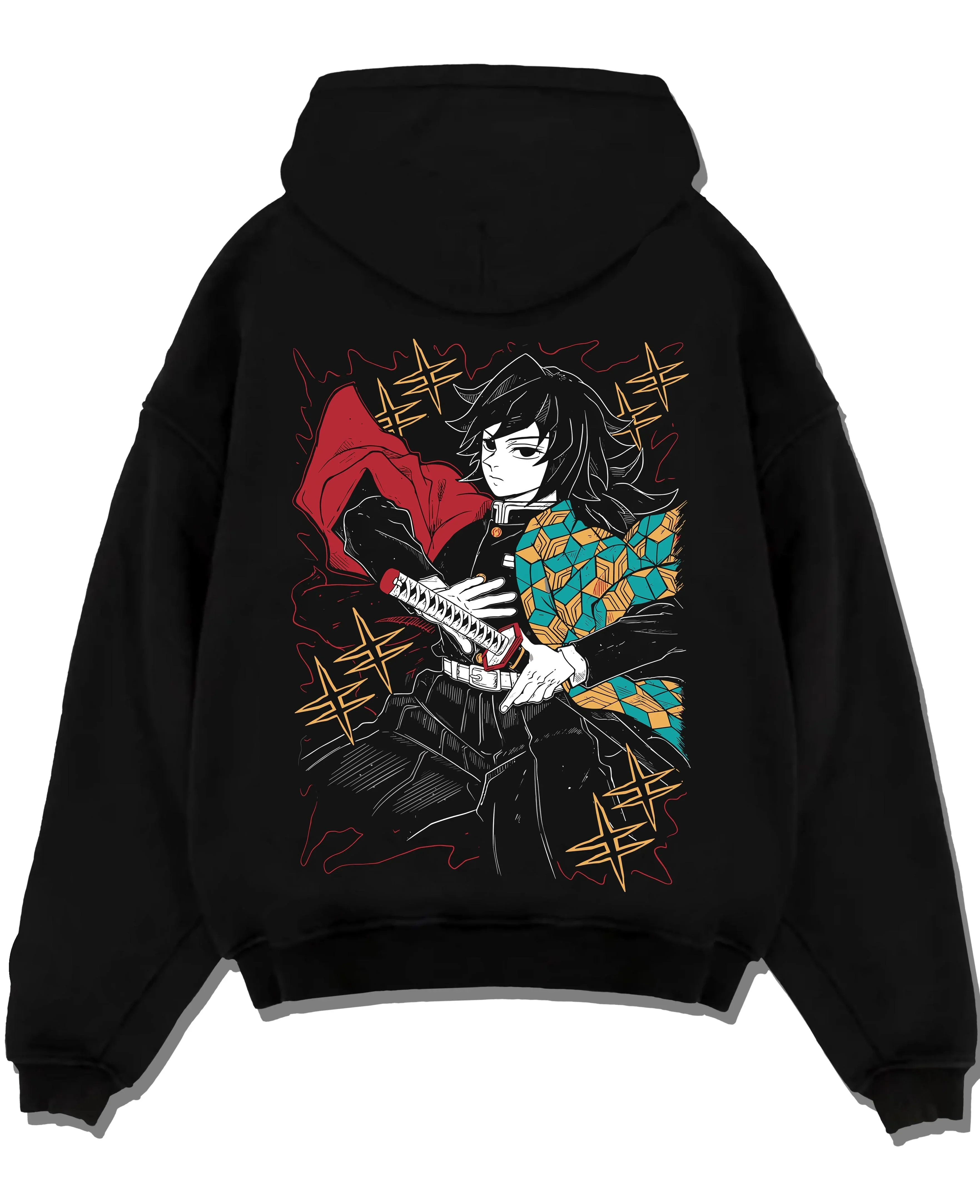 Giyu Tomioka Kimetsu no Yaiba Hoodie Swift Strike