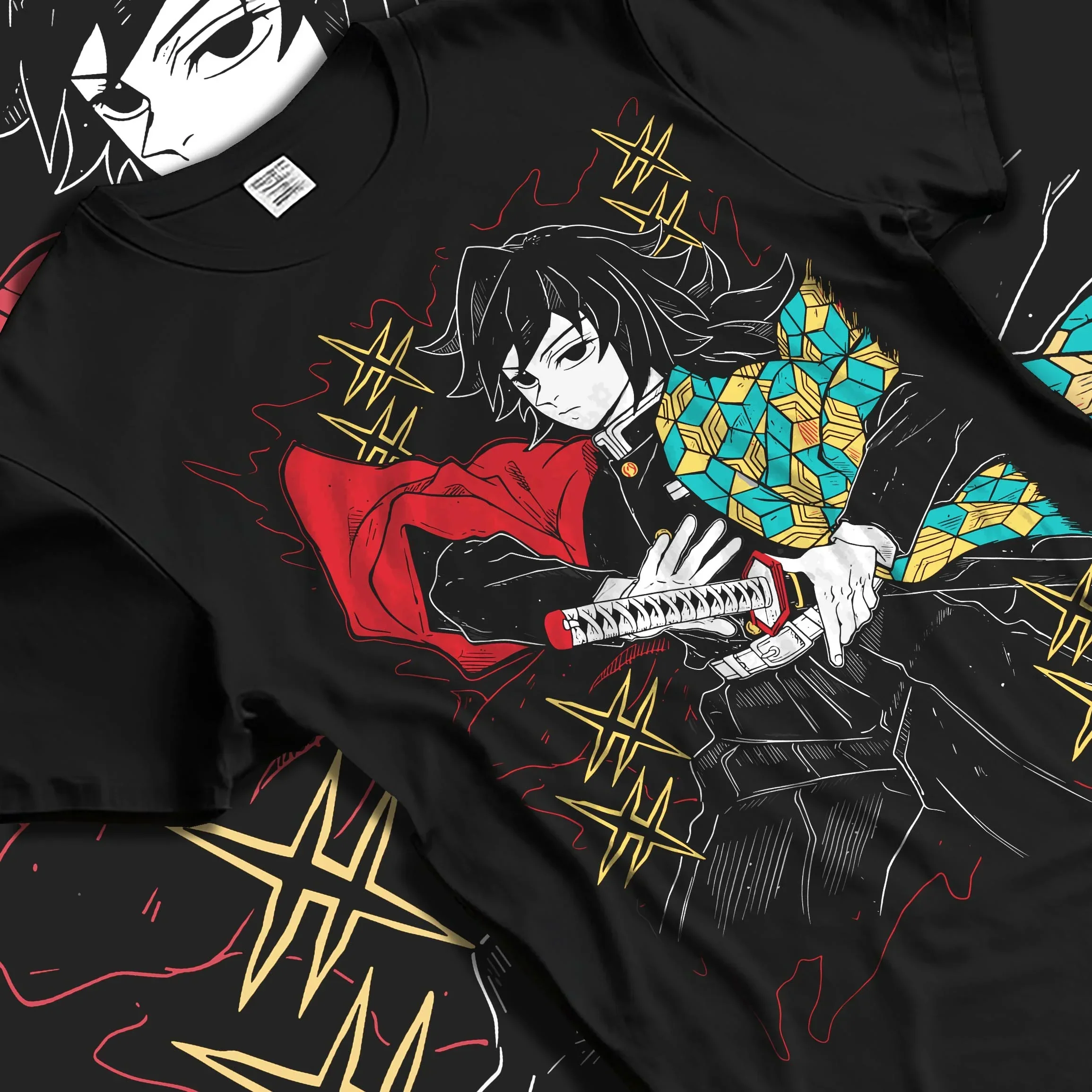 Giyu Tomioka Kimetsu no Yaiba Hoodie Swift Strike - Image 5
