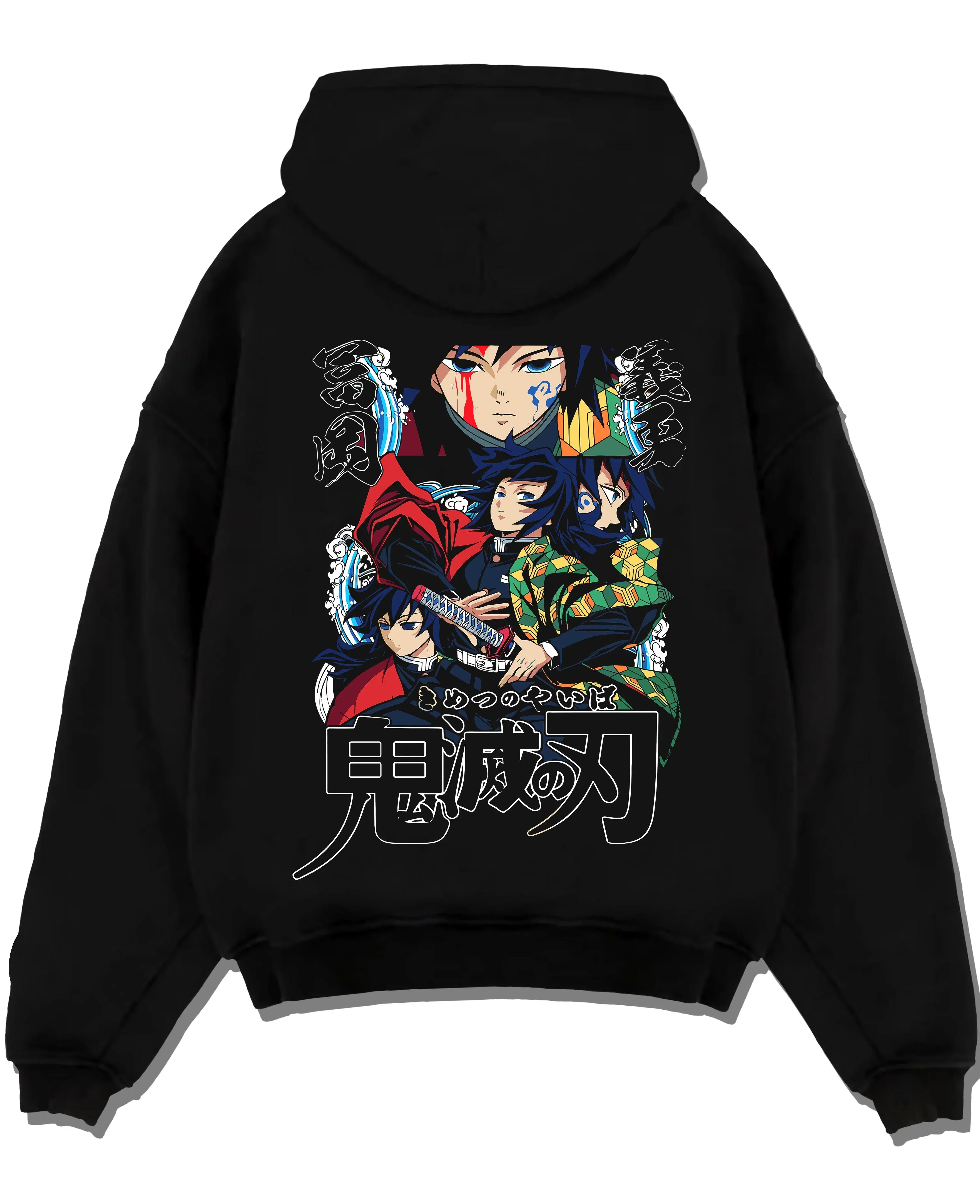Giyu Tomioka Demon Slayer Hoodie Water Pillar