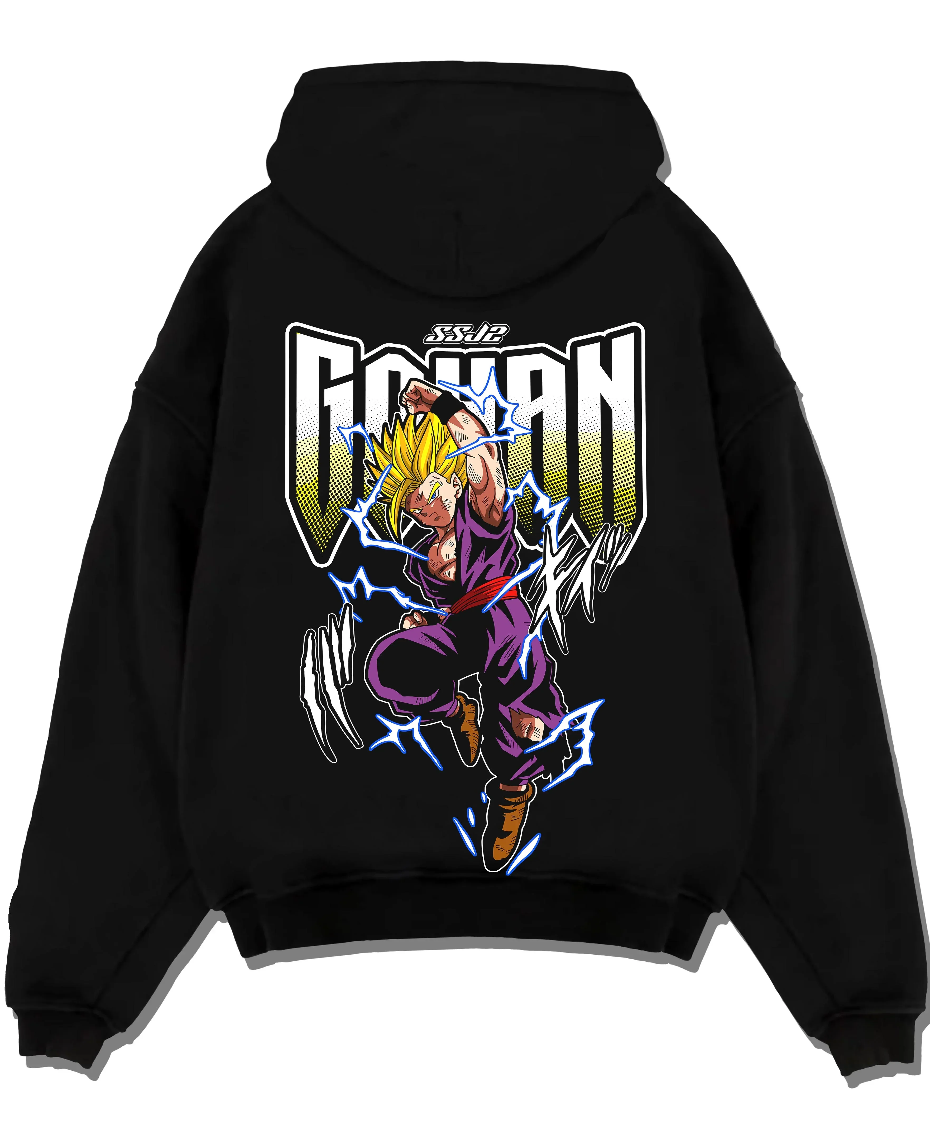 Gohan Dragon Ball Z Hoodie Super Saiyan Rage Power