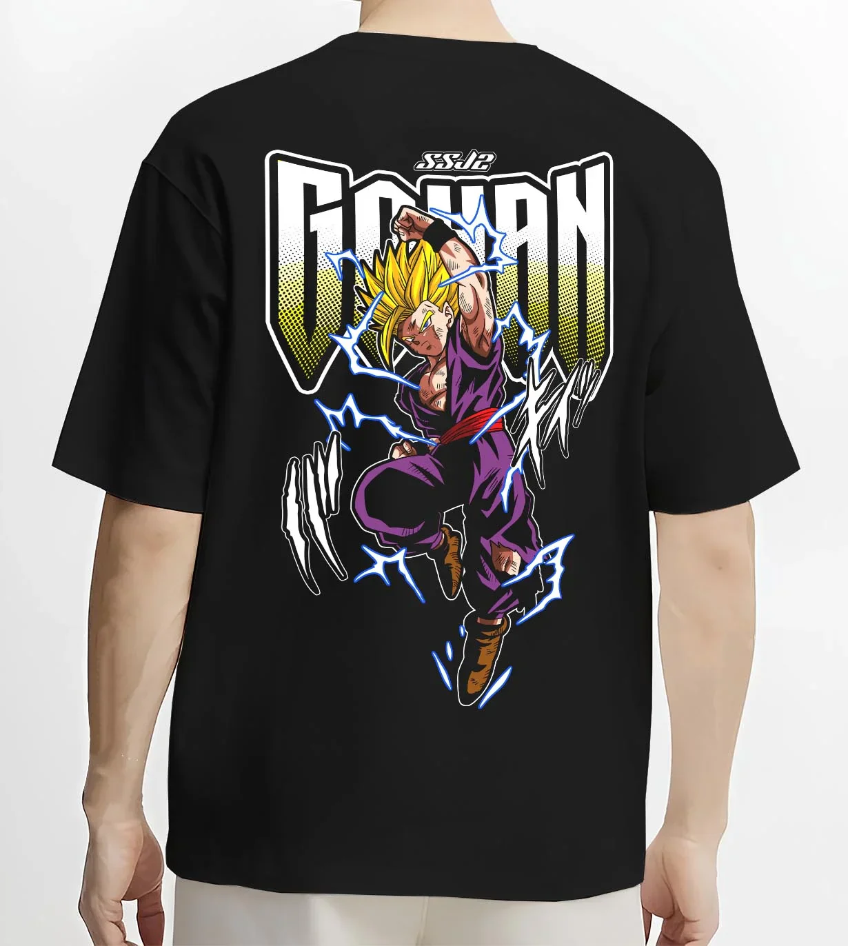 Gohan Dragon Ball Z Hoodie Super Saiyan Rage Power - Image 4