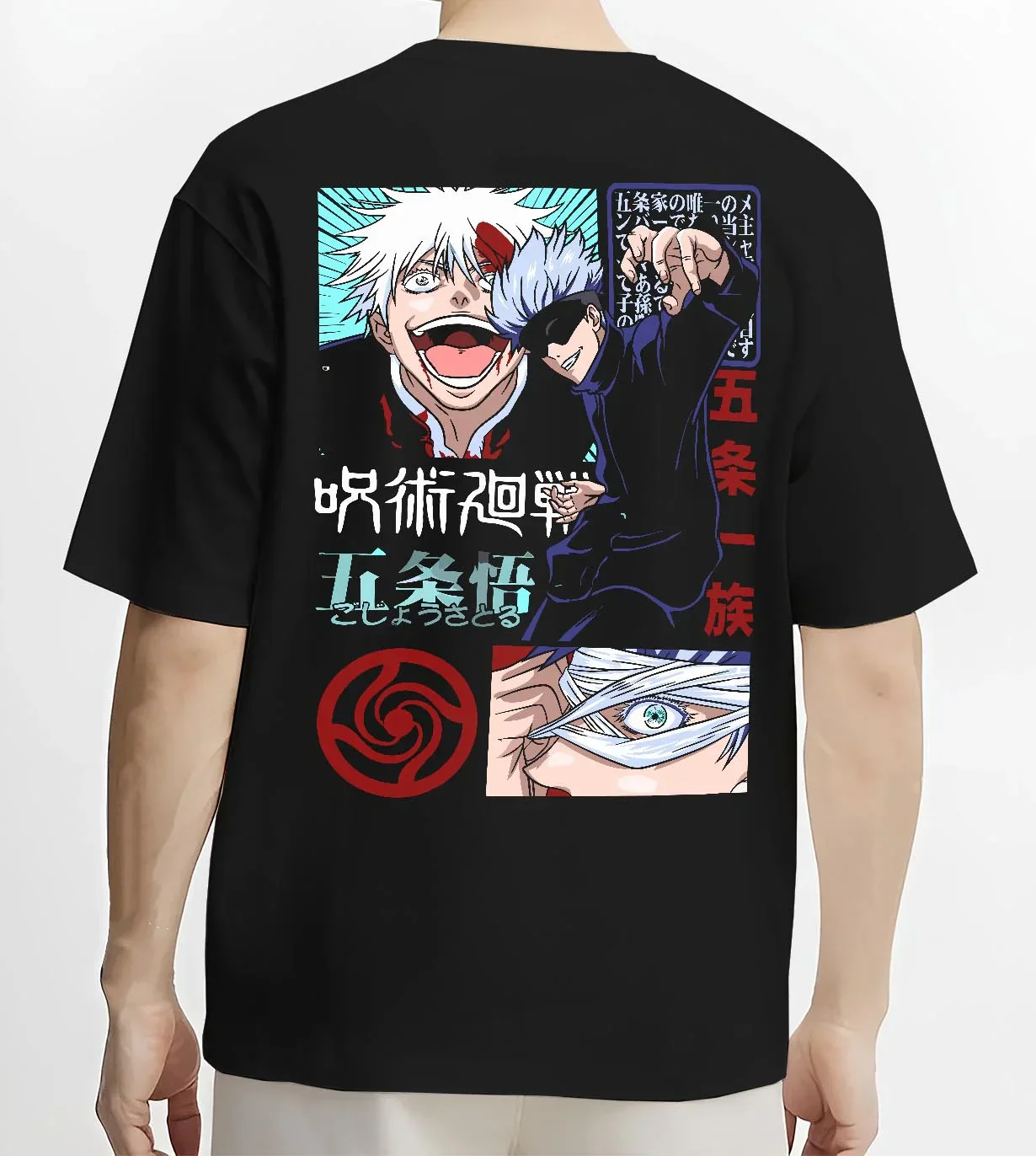 Satoru Gojo Jujutsu Kaisen Hoodie Infinity Battle Mode - Image 4