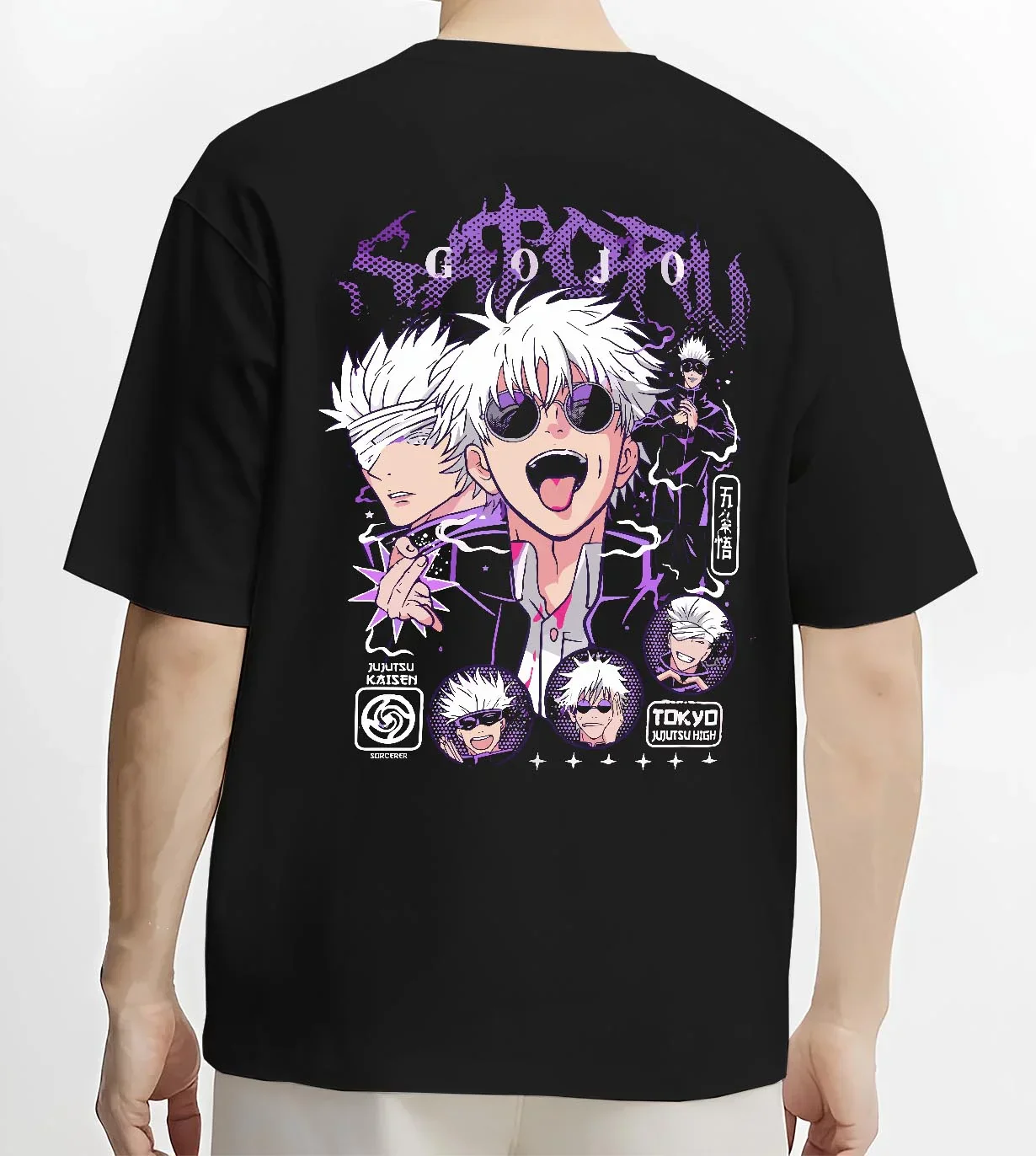 Gojo Jujutsu Kaisen Hoodie Casual Outfit Strongest Style - Image 4