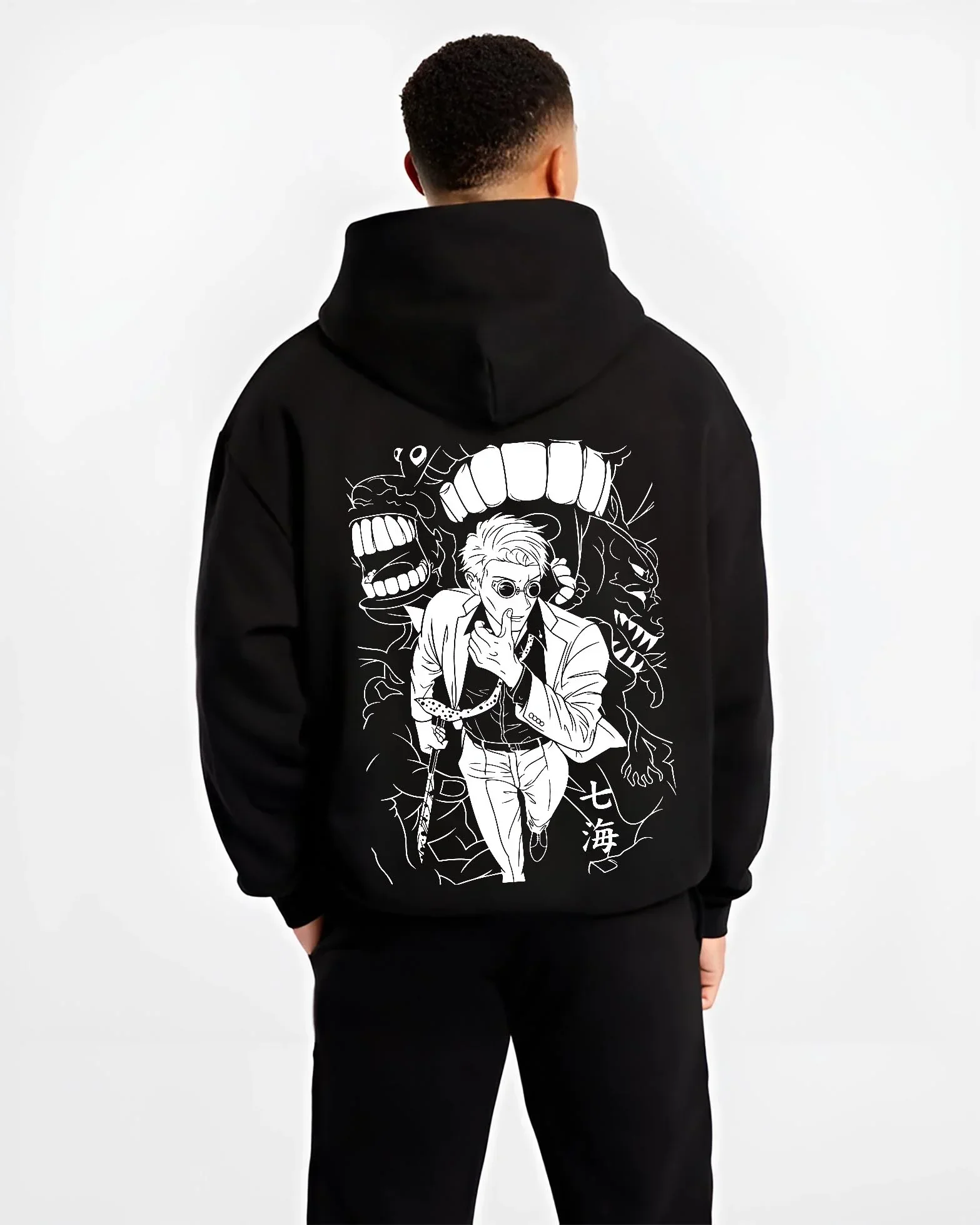 Gojo Jujutsu Kaisen Hoodie Dark Energy Limitless Curse - Image 2
