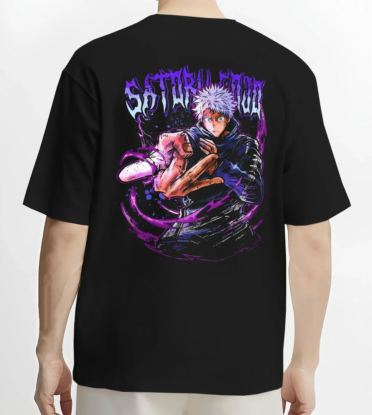 Gojo Jujutsu Kaisen Hoodie Infinity Hero Pose Sorcerer - Image 4