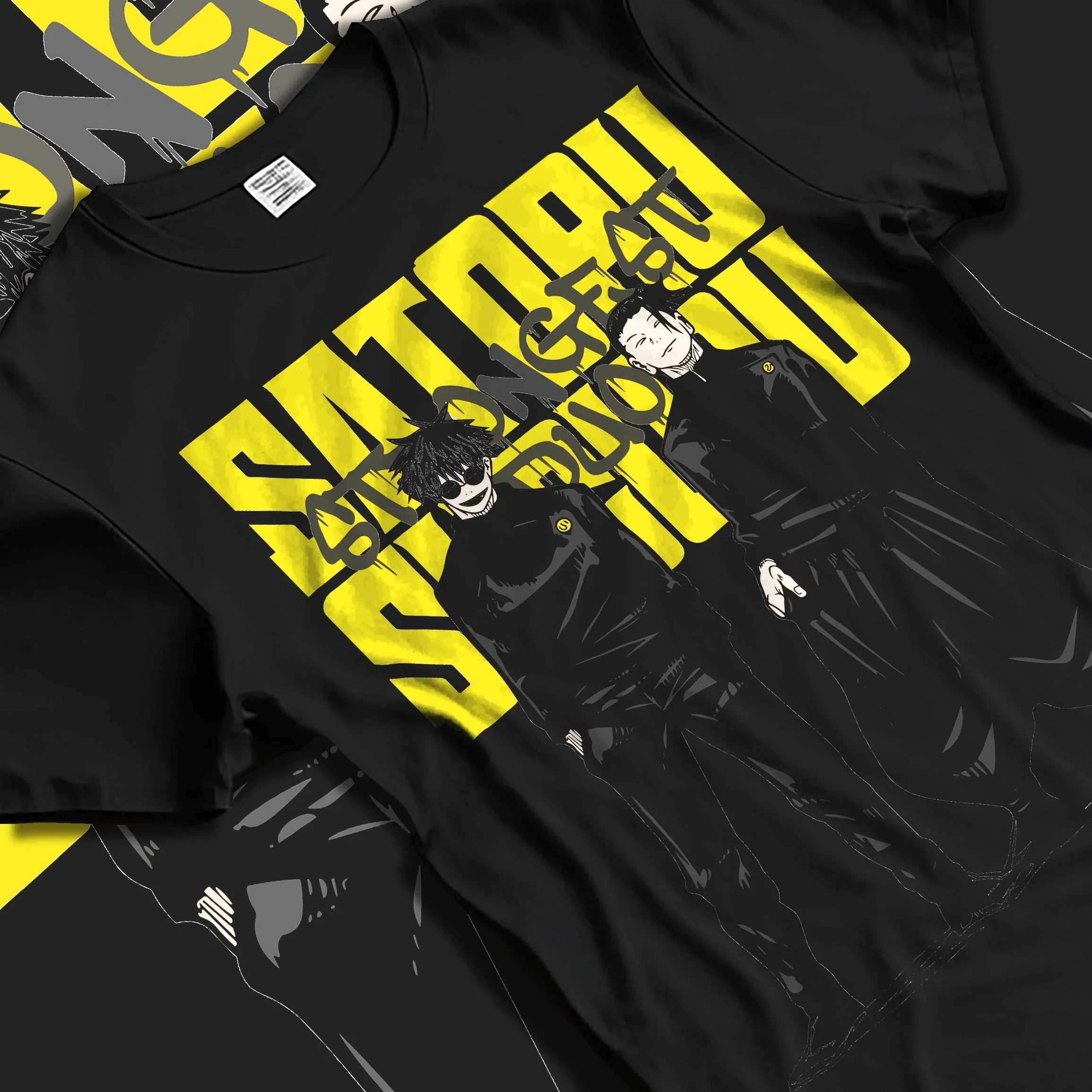 Satoru Gojo Jujutsu Kaisen Hoodie Twin Infinity Pose - Image 5