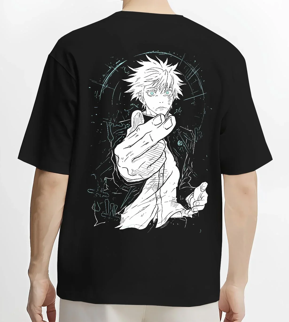 Gojo Jujutsu Kaisen Hoodie Limitless Dark Energy - Image 4