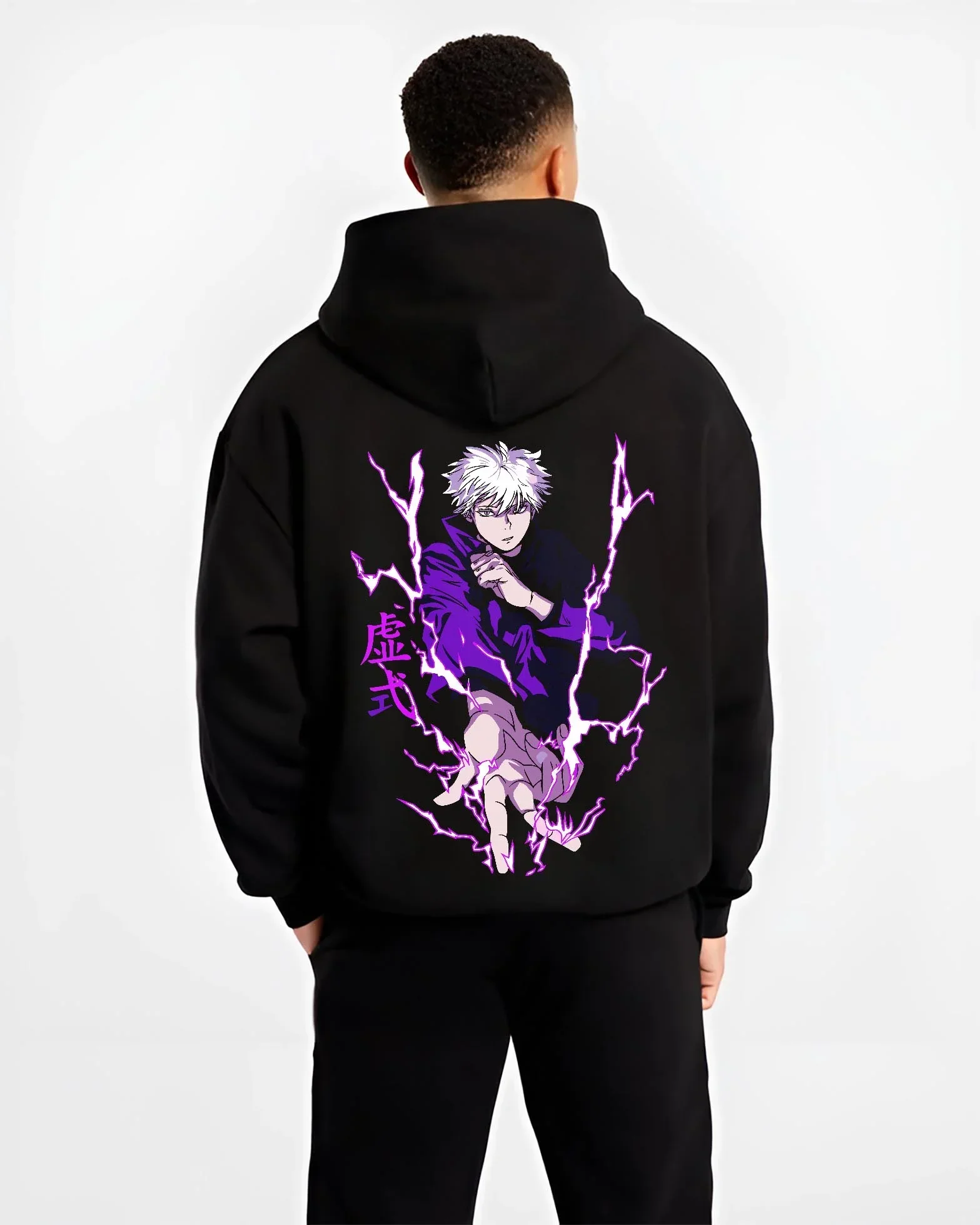 Gojo Jujutsu Kaisen Hoodie Infinite Void Domain Expansion - Image 2