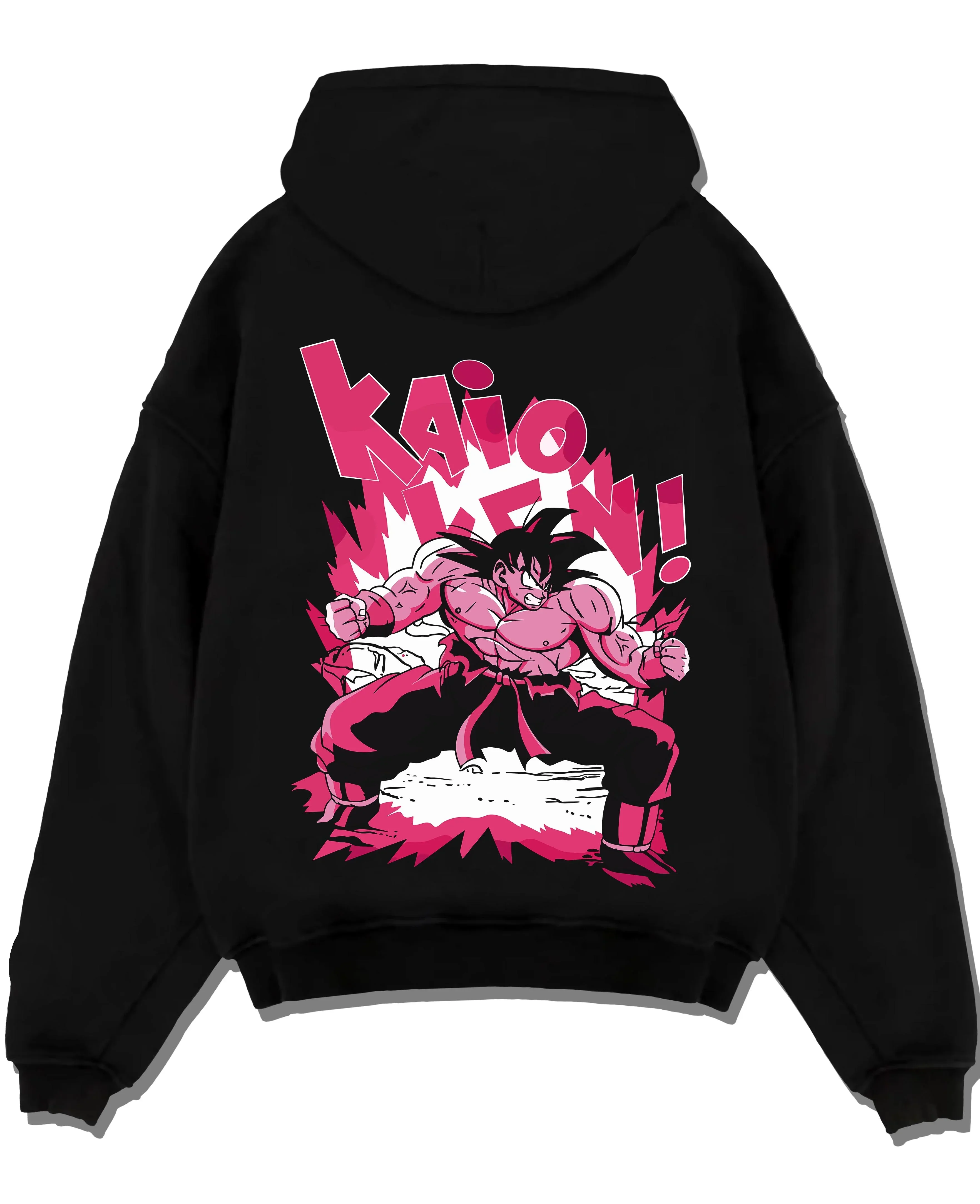Goku Dragon Ball Z Hoodie Kaio-Ken Keen Power Surge Strike