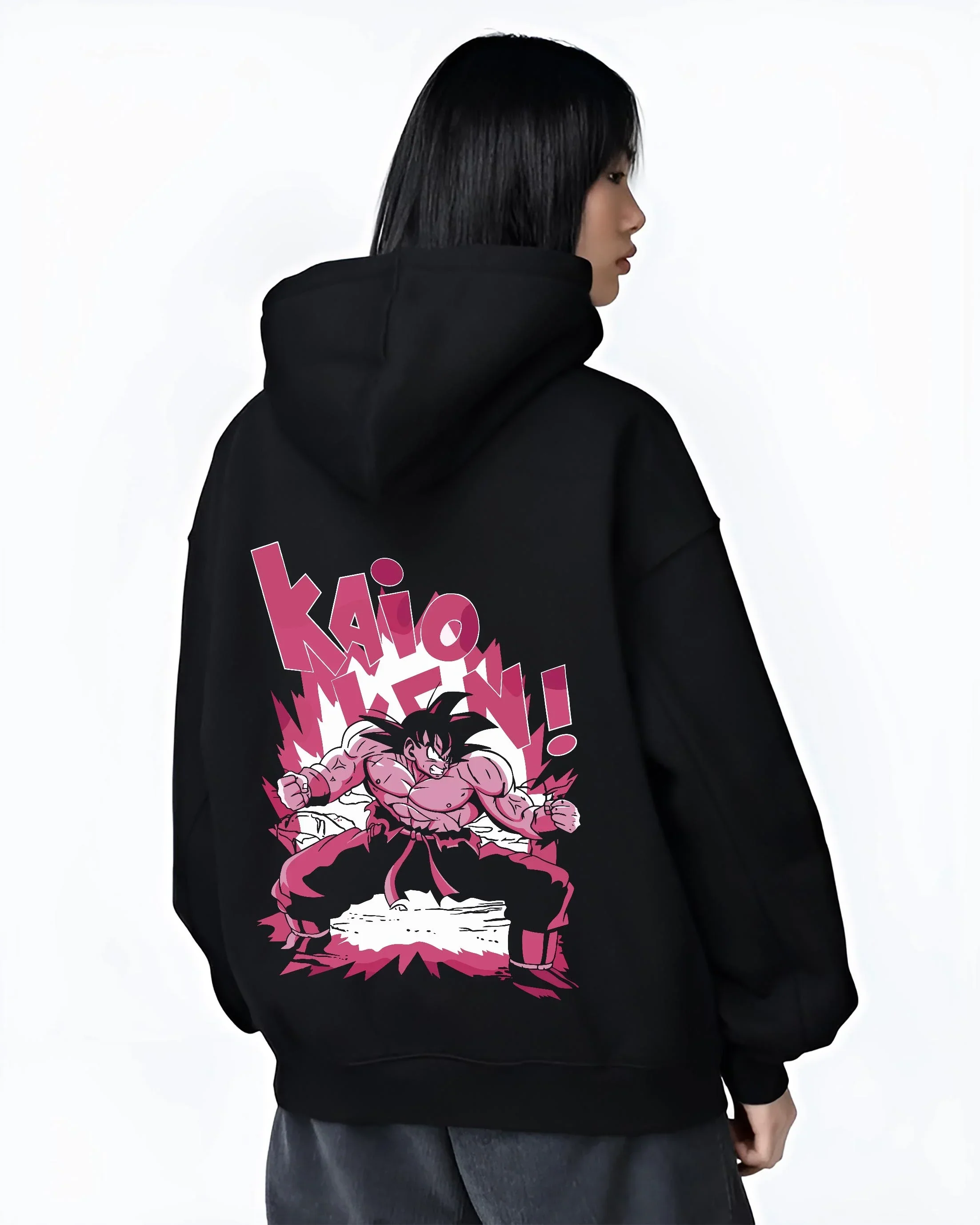 Goku Dragon Ball Z Hoodie Kaio-Ken Keen Power Surge Strike - Image 3