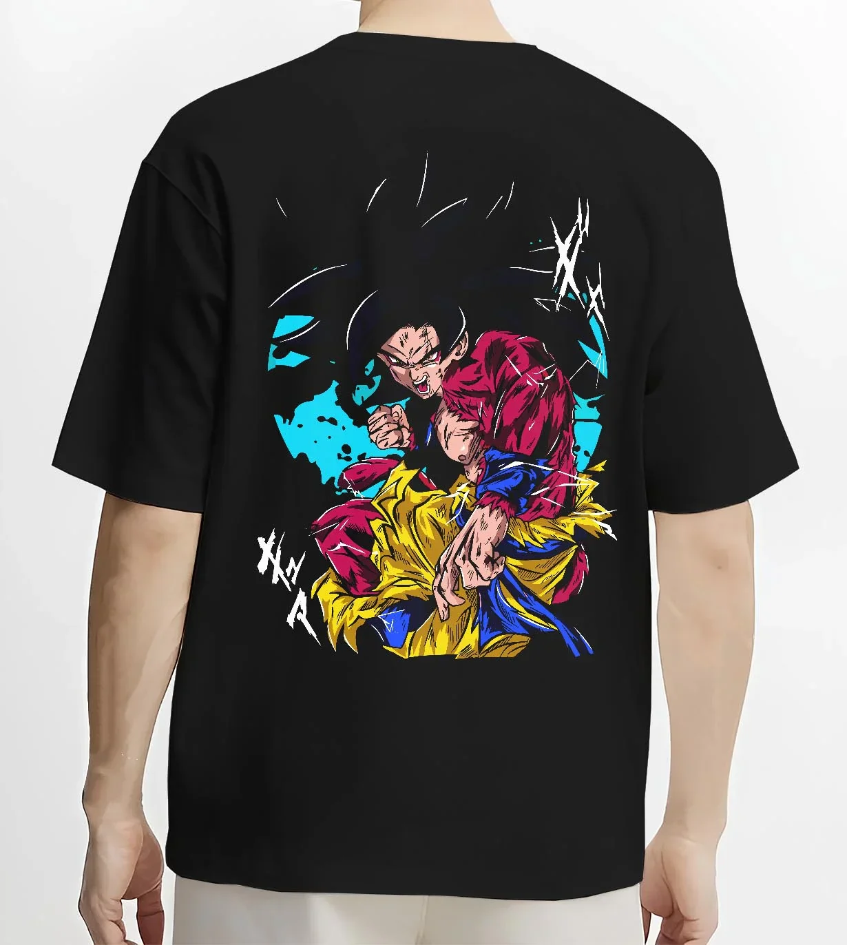 Goku Dragon Ball Z Hoodie Super Saiyan 4 Fierce Roar Clash - Image 4