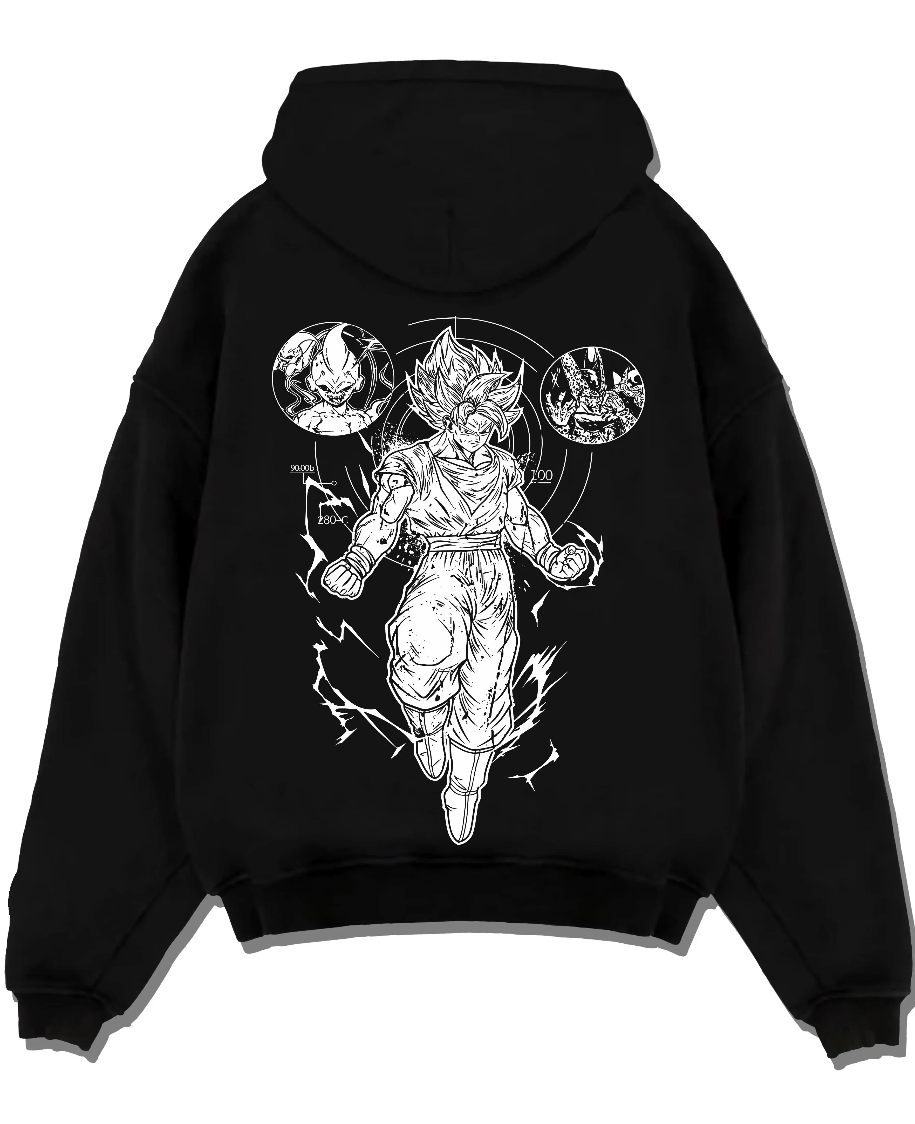 Goku Dragon Ball Z Hoodie Ultra Instinct Burst Aura Strike